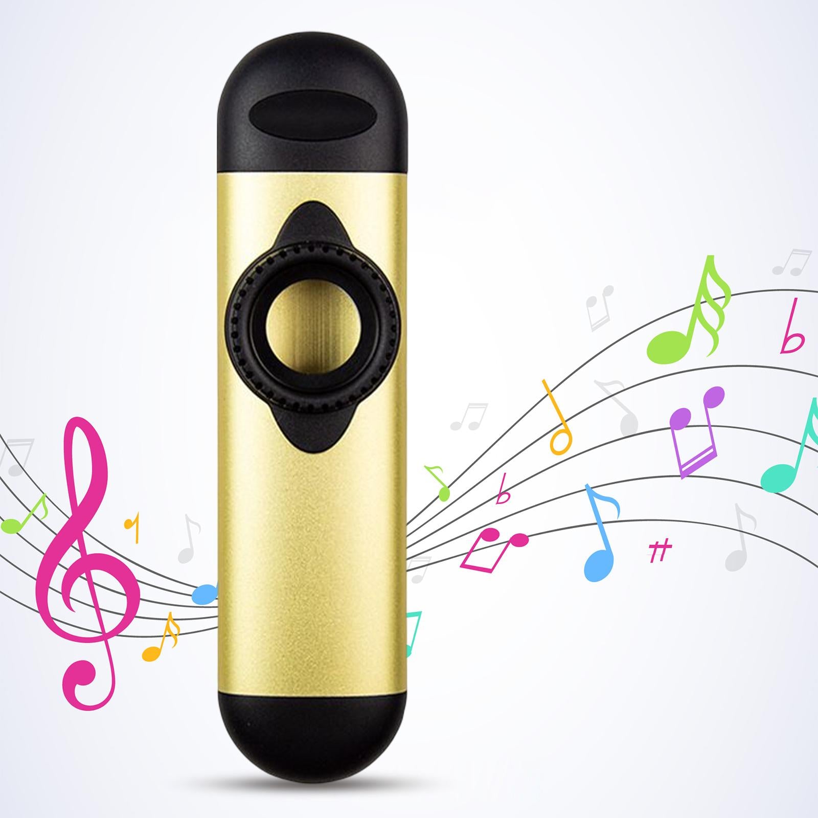 Metal Kazoo Flute Portable Kazoo Flute for Violin Guitar Acoustic Instrument Aureate