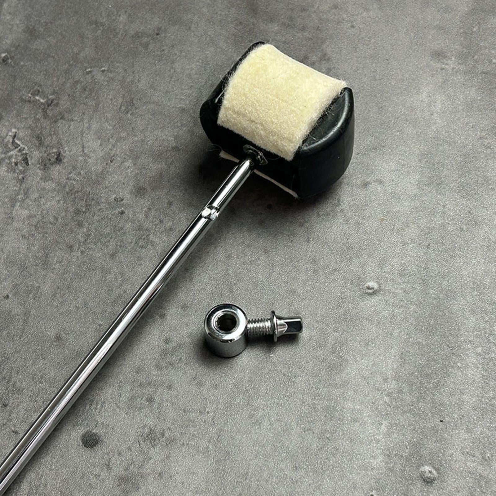 Kick Drum Hammer Beater Counterweight Refit Drum Metal Replacement Accessory