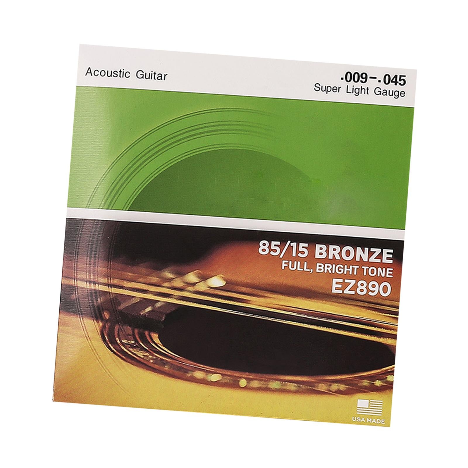Beginner Acoustic Guitar String Universal for Spare Parts Components Devices EZ890