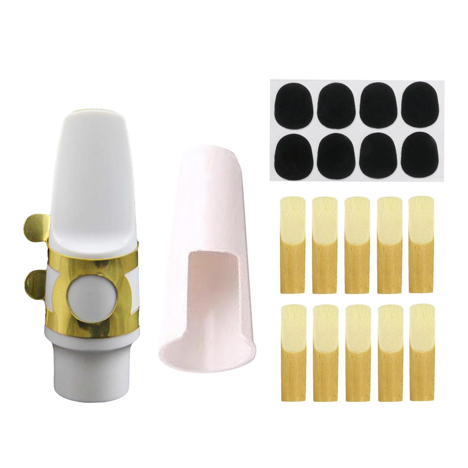 Saxophone Mouthpiece Kit Sturdy Mouthpiece with Cap for Alto Saxophone Parts