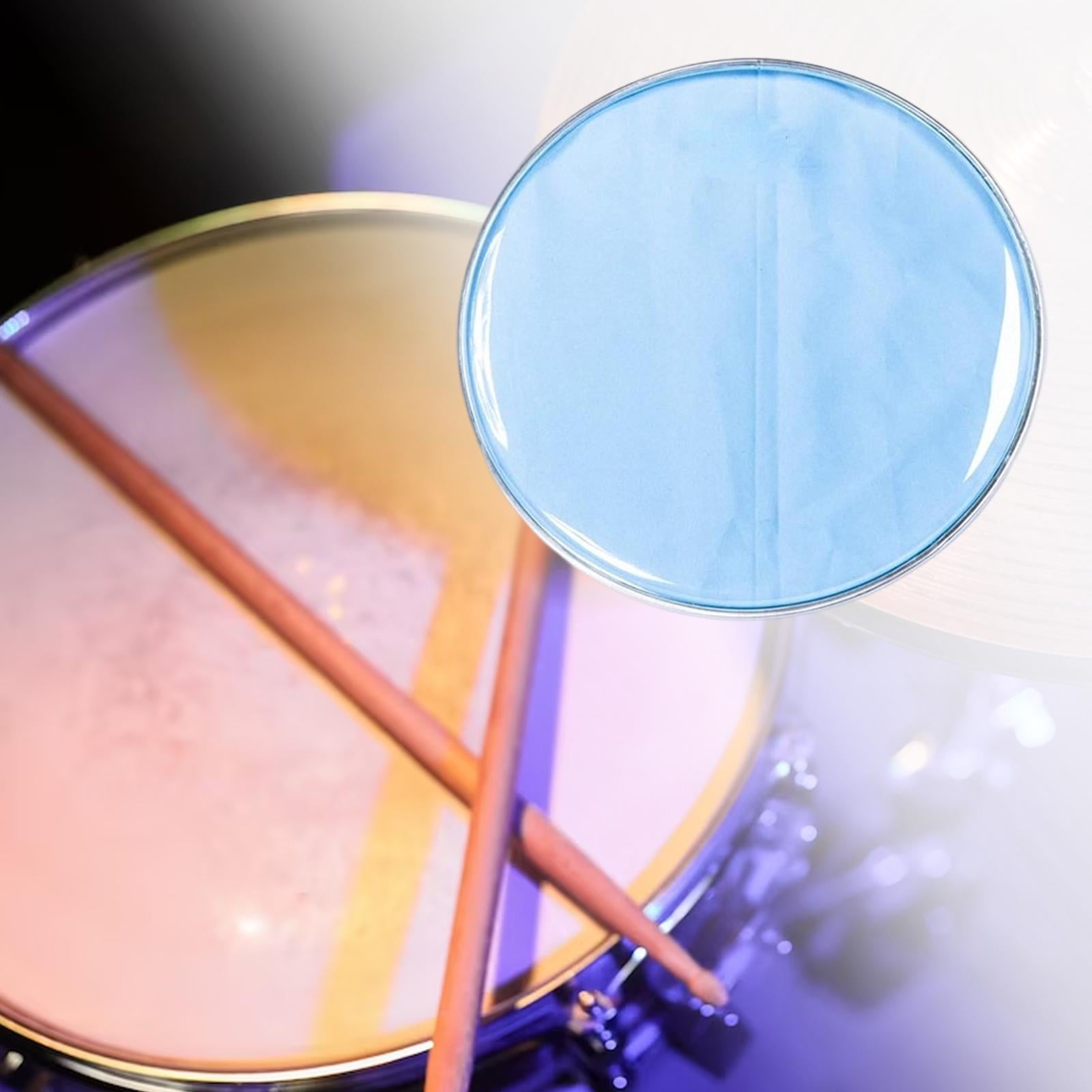 Round Shape Drum Head Accs Durable for Daily Practice Professional Beginners 18inch