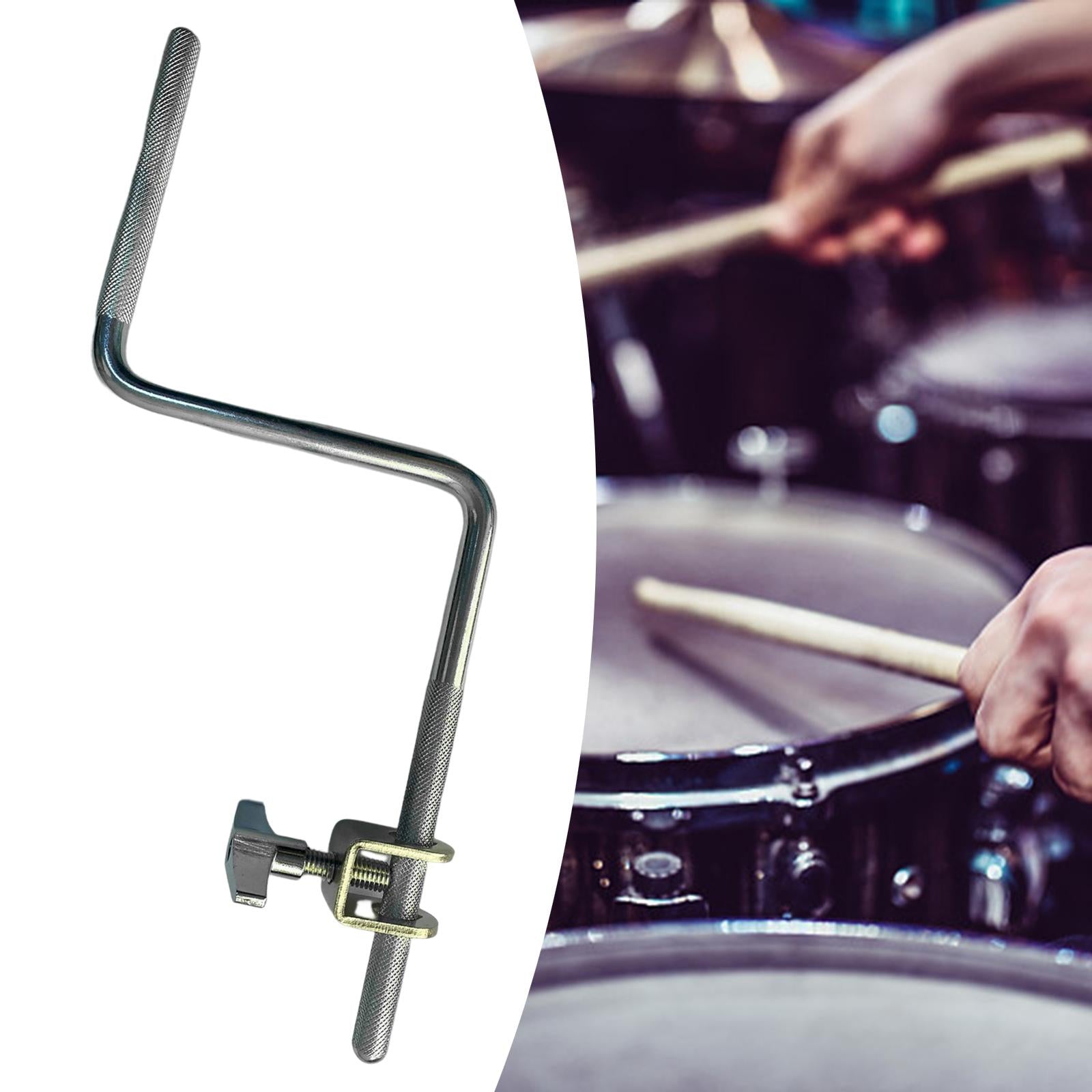Jazz Drum Z Shape Rod Parts Hardware Accessory Replacement Cymbal Arm Holder With Lock Adjustable