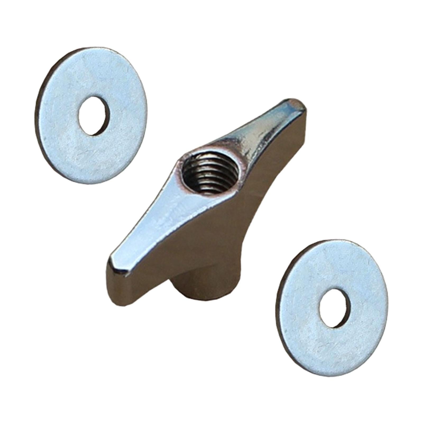 3 Pieces Cymbal Wing Nuts Replacements Drum Pads for Cymbal Drum Accessories