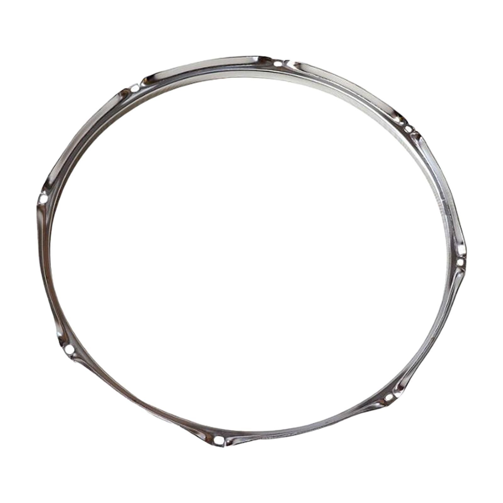 Drum Hoop Portable 14 inch 8 Lug Batter Hoop for Accessory Home Decor Office Next Circle