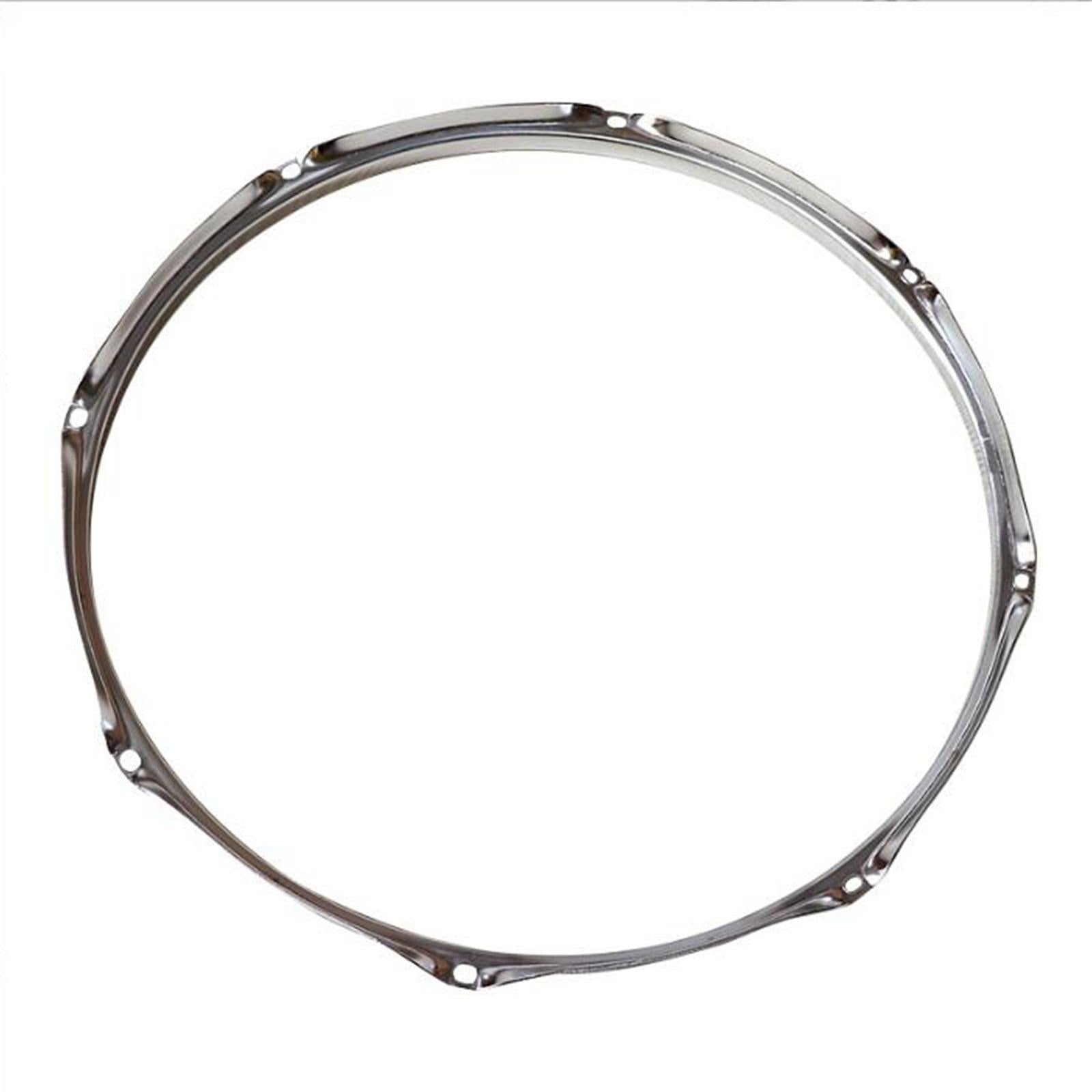 Drum Hoop Portable 14 inch 8 Lug Batter Hoop for Accessory Home Decor Office Upper Circle