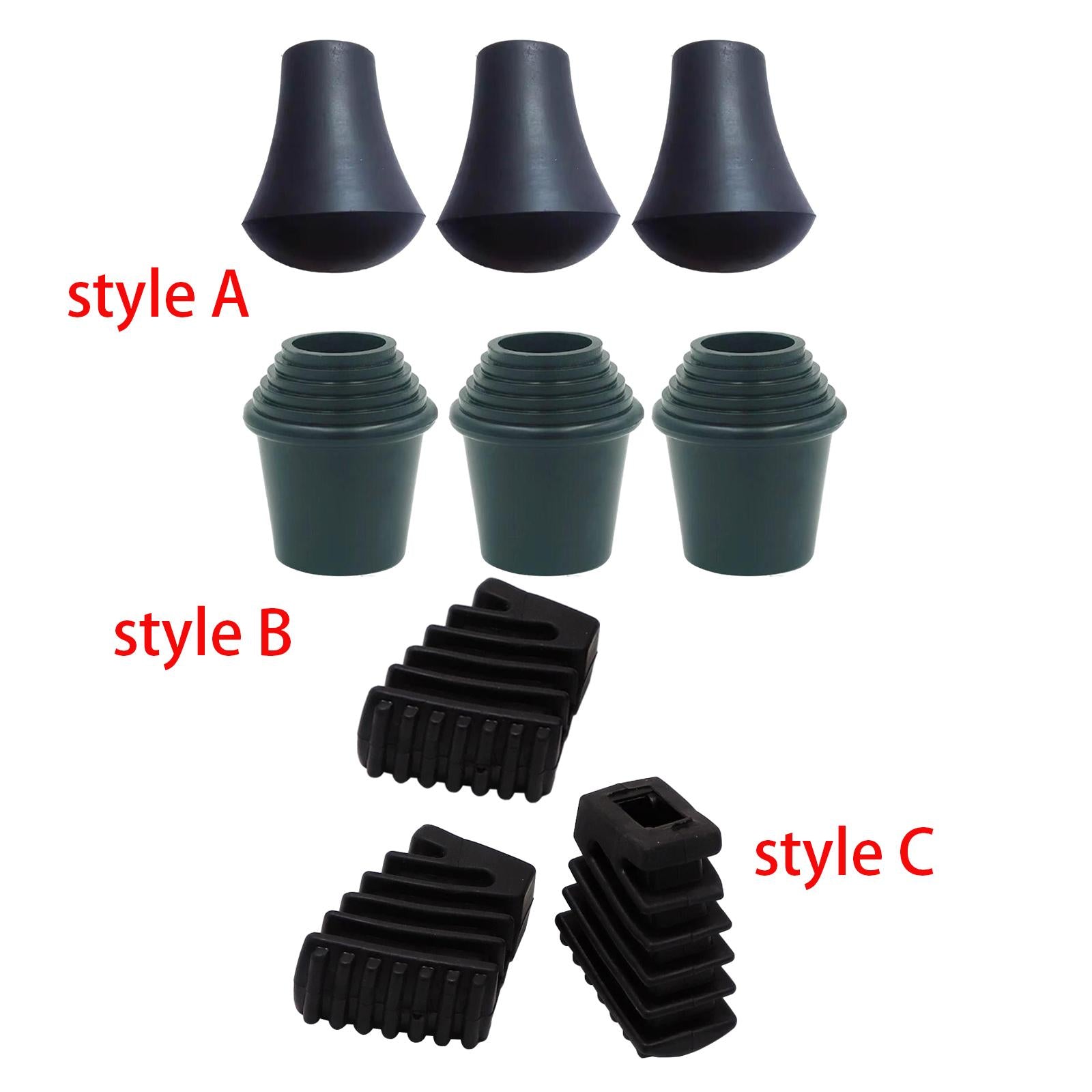 3 Pieces Drum Feet Durable Bass Drum Leg Feet Musical Instrument Accessories style A