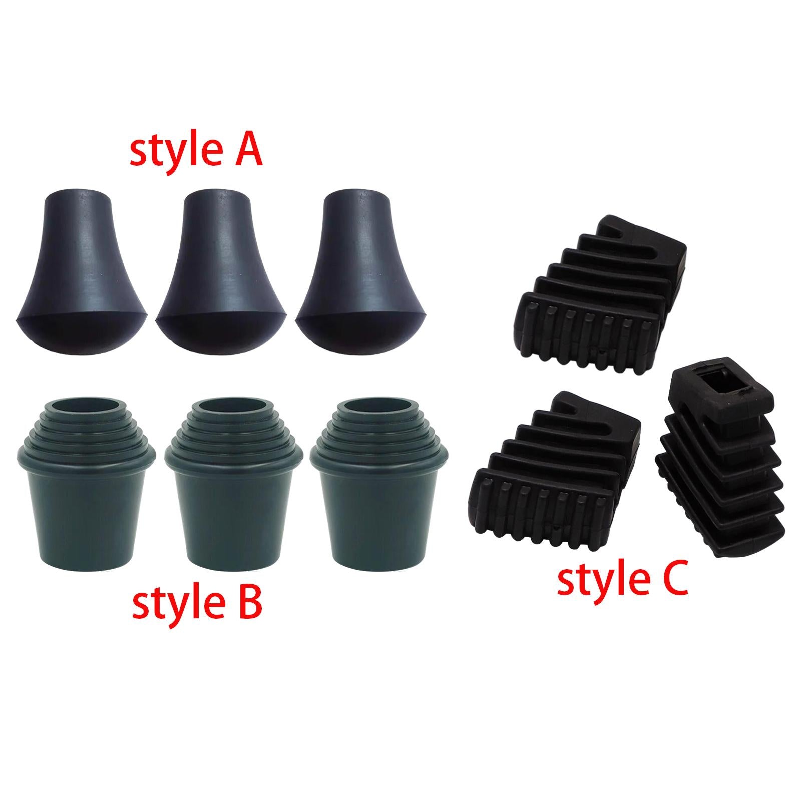 3 Pieces Drum Feet Durable Bass Drum Leg Feet Musical Instrument Accessories style A
