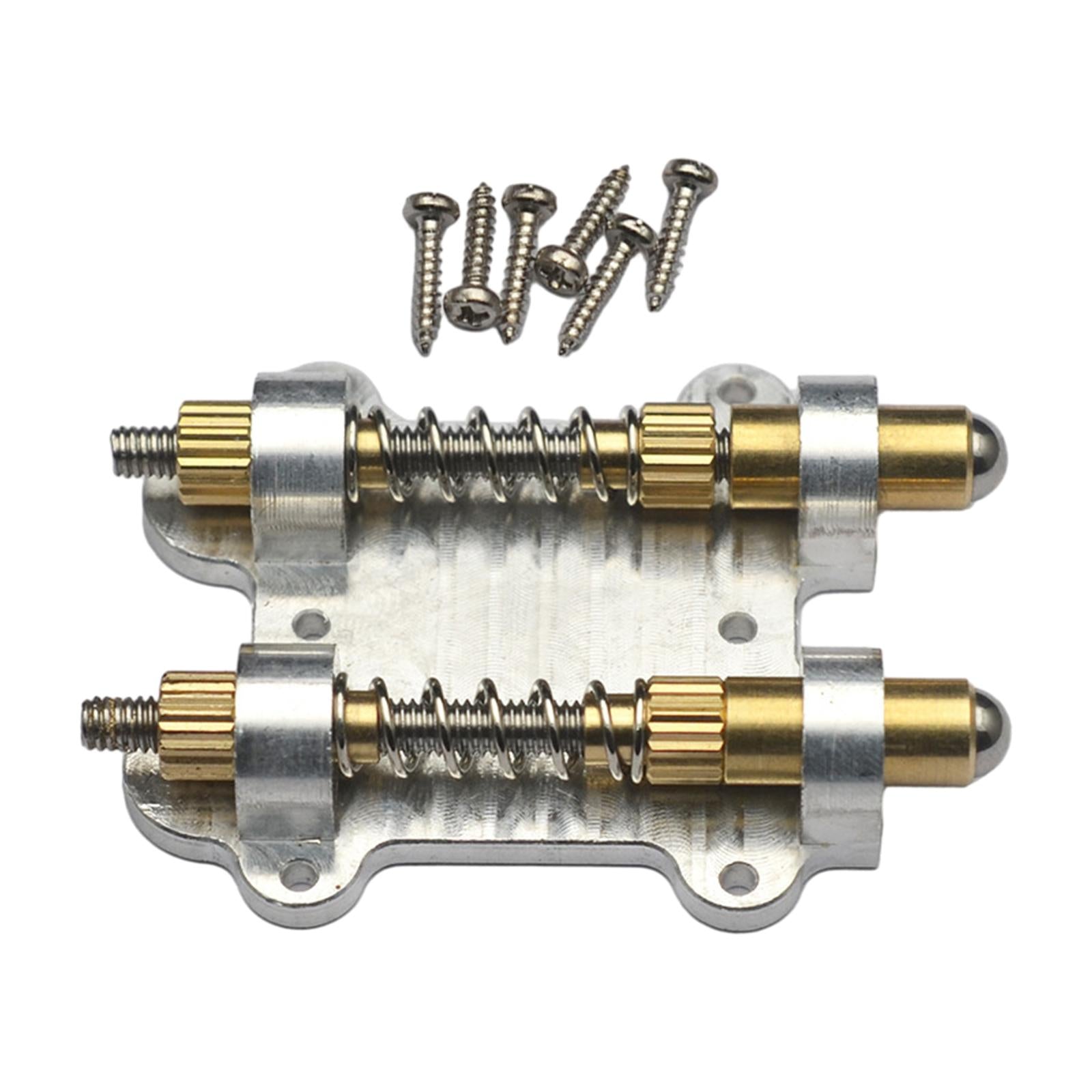Guitar Brass Tremolo Bridge System Replace Parts for Electric Guitar Replace