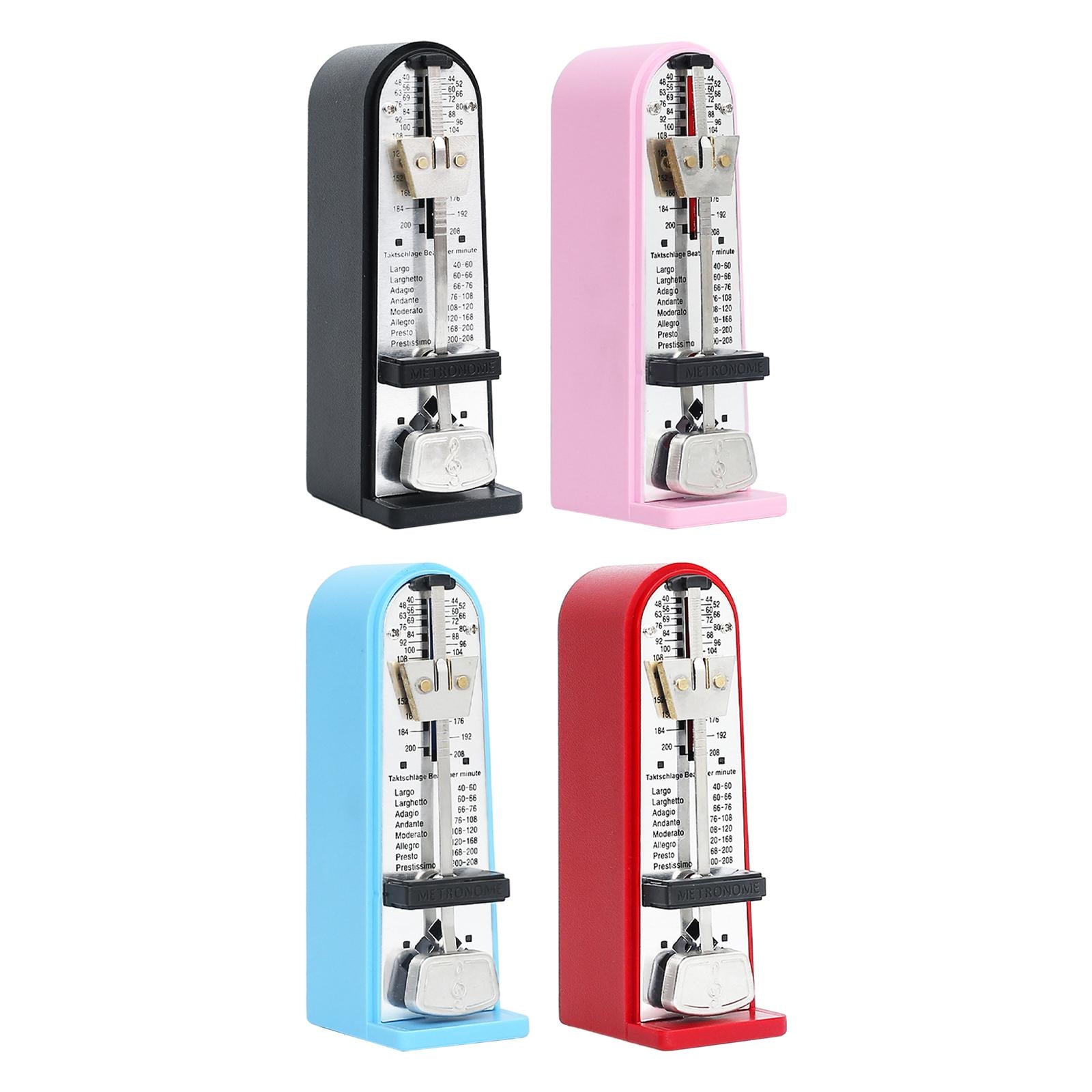 Mechanical Metronome Universal Metronome for Guitar Ukulele Music Instrument Black