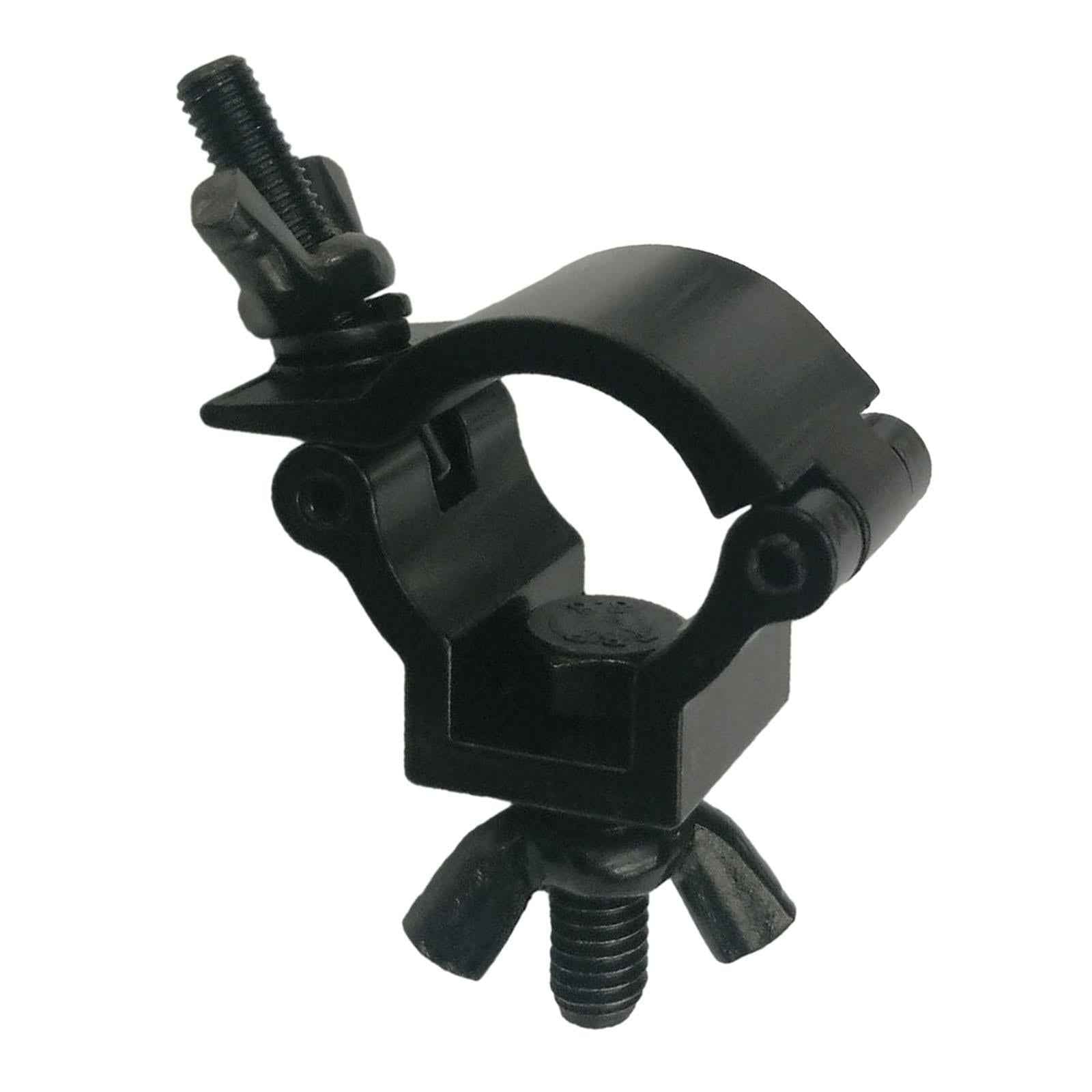 Stage Light Clamp Aluminum DJ Light Clamp for Lights LED Stage Lighting Black for 24 to 26mm