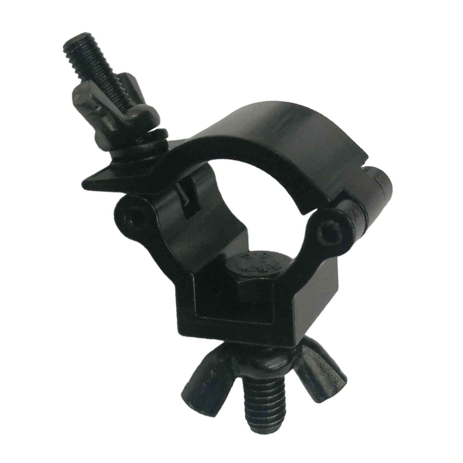 Stage Light Clamp Aluminum DJ Light Clamp for Lights LED Stage Lighting Black for 24 to 26mm
