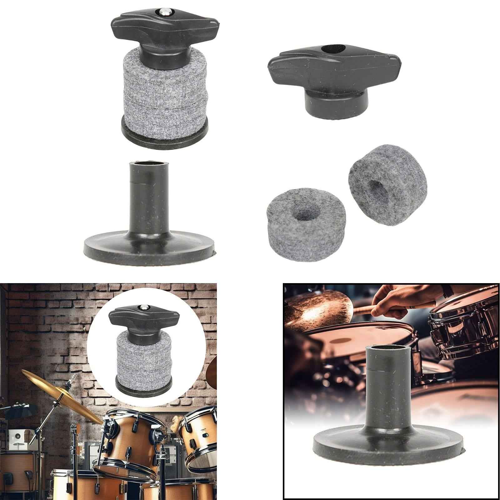 Cymbal Accessories Sturdy Lightweight Cymbal Stand Sleeve Cymbal Stand Felts