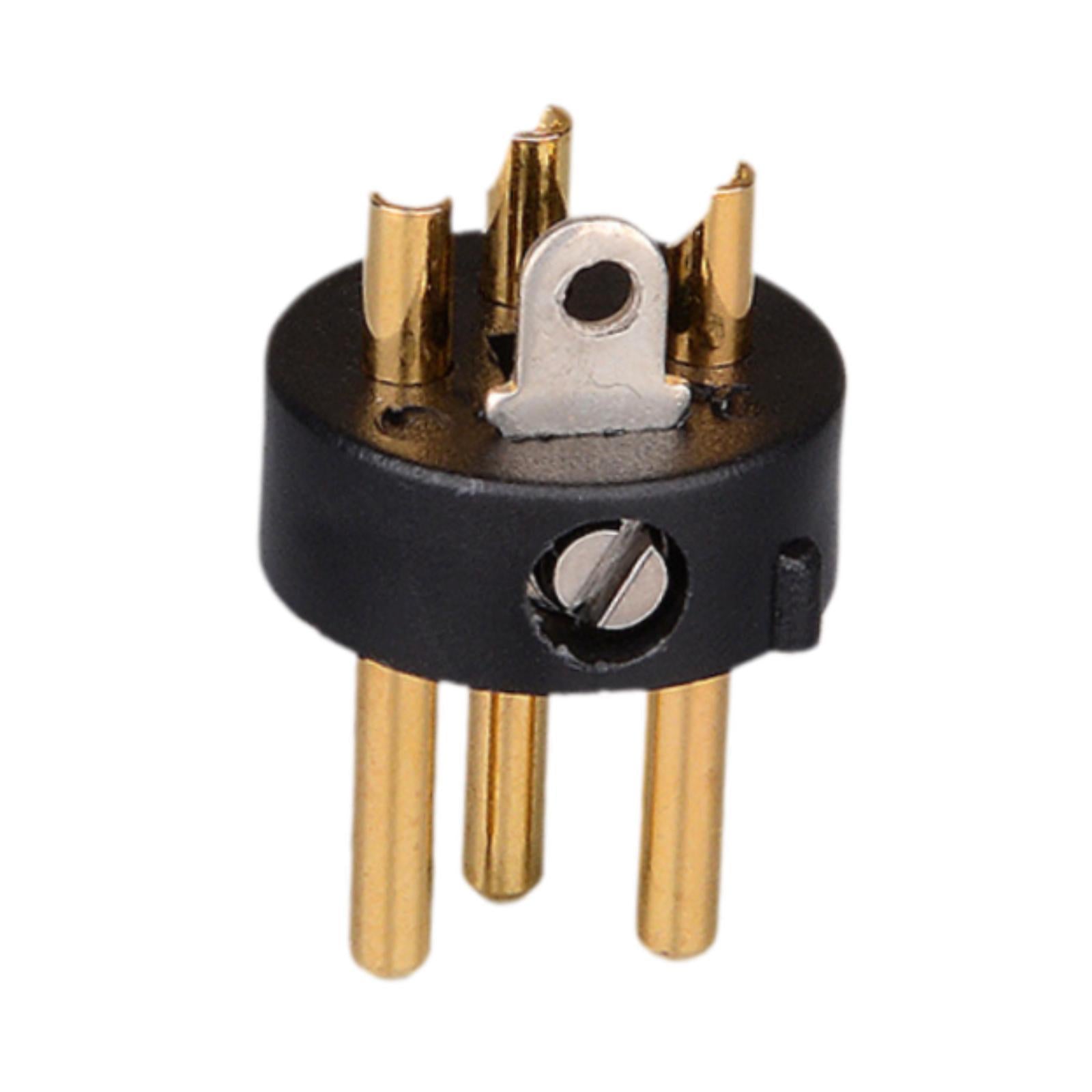 10 Pieces Mic 3 Pin Connector Accessories for Power Amplifier Speaker Studio