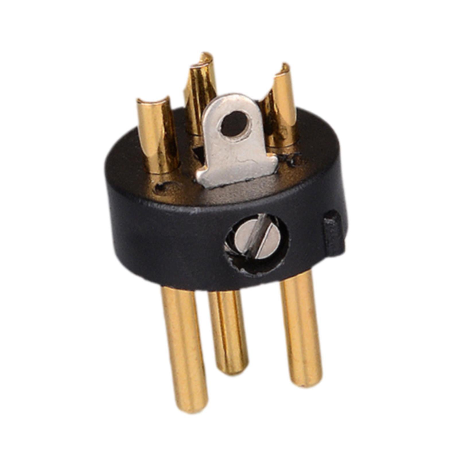 10 Pieces Mic 3 Pin Connector Accessories for Power Amplifier Speaker Studio