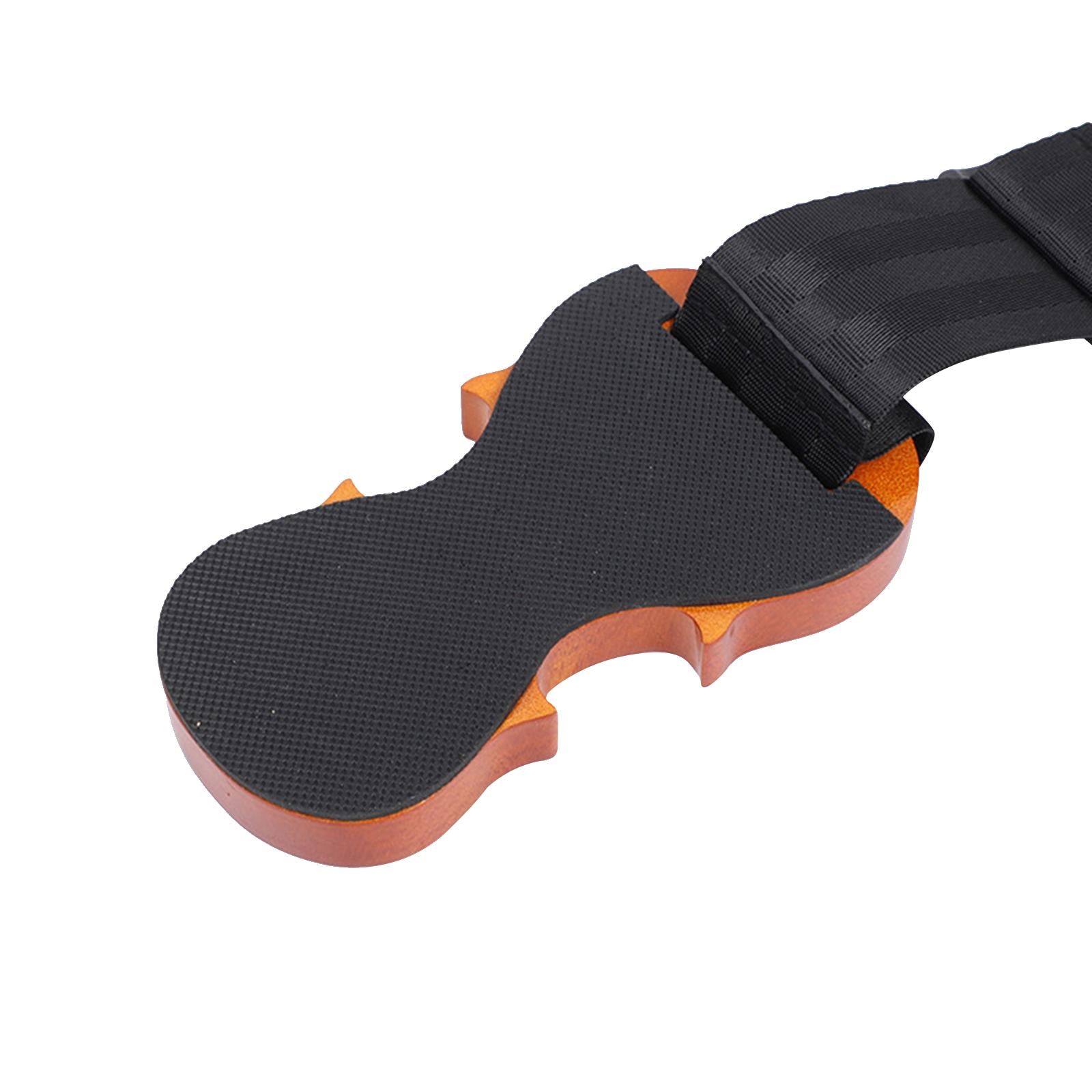 Cello Non Slip Pad Adjustable Thickened Versatile Use Instrument Accessories brown