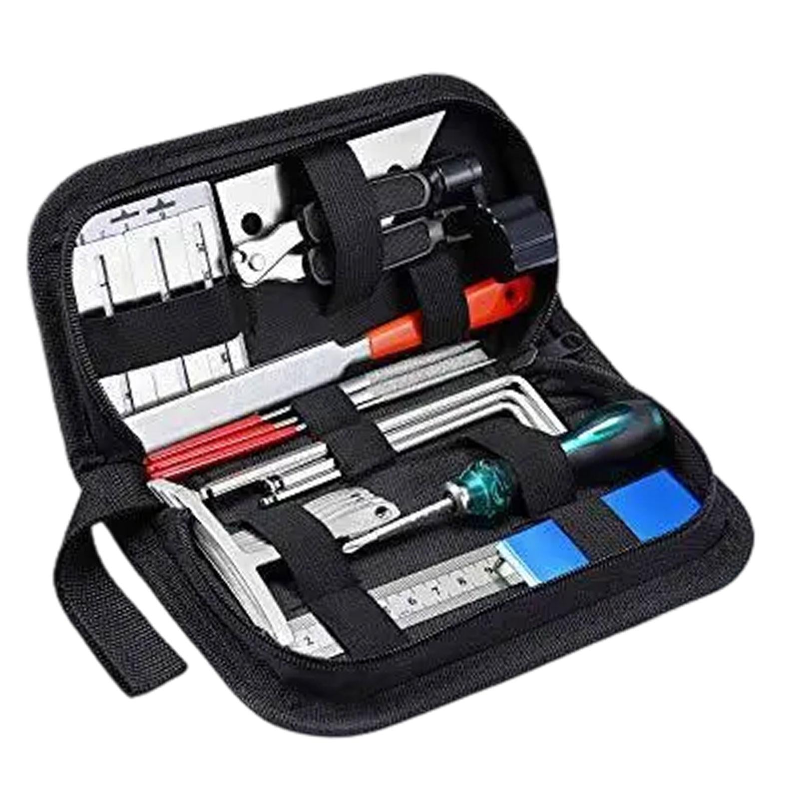 25Pcs Guitar Tool Set String files Leveling Tool Set for Professional Banjo