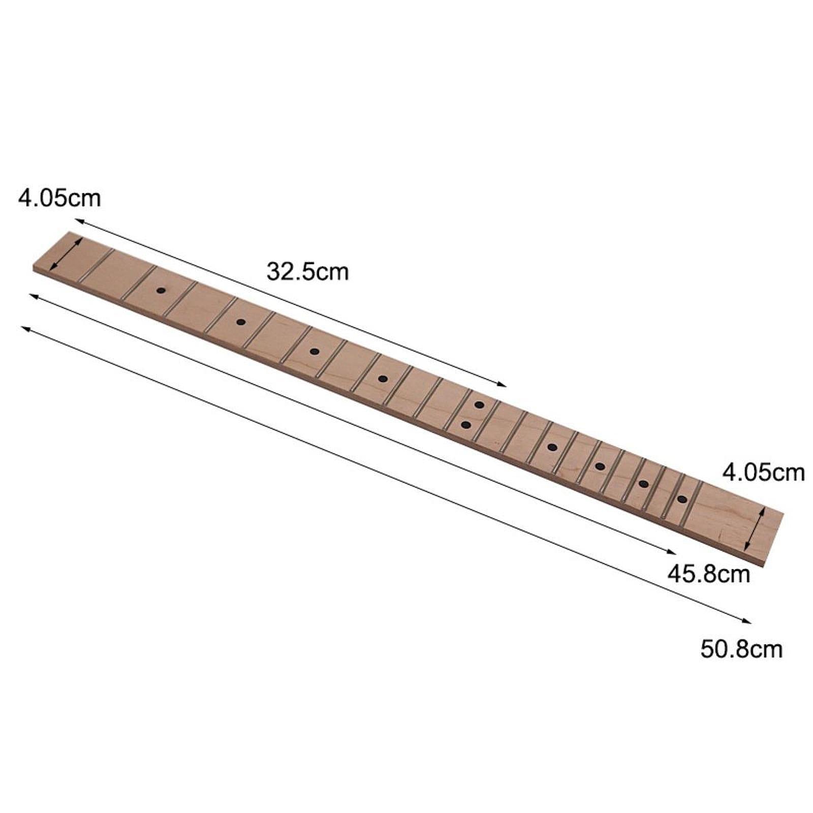 Black Dot Electric Guitar Fretboard Wooden Easy to Install Maple Fingerboard