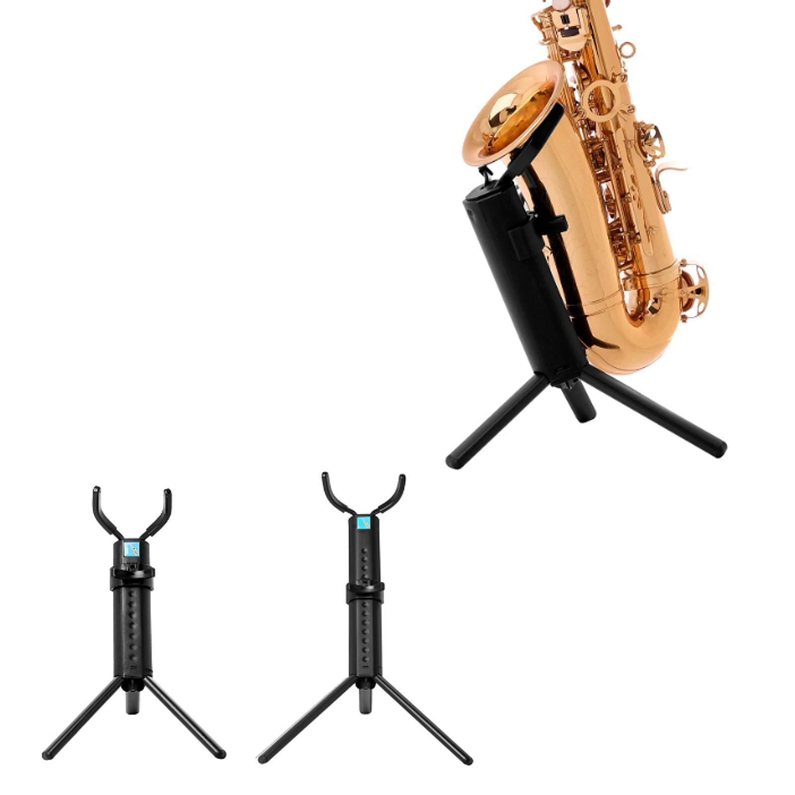 Alto Tenor Sax Stand Triangle Base Professional Holder Rack Saxophone Holder for Alto Saxophone