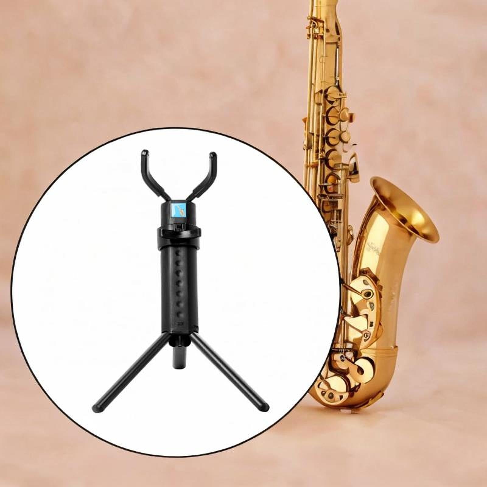 Alto Tenor Sax Stand Triangle Base Professional Holder Rack Saxophone Holder for Alto Saxophone