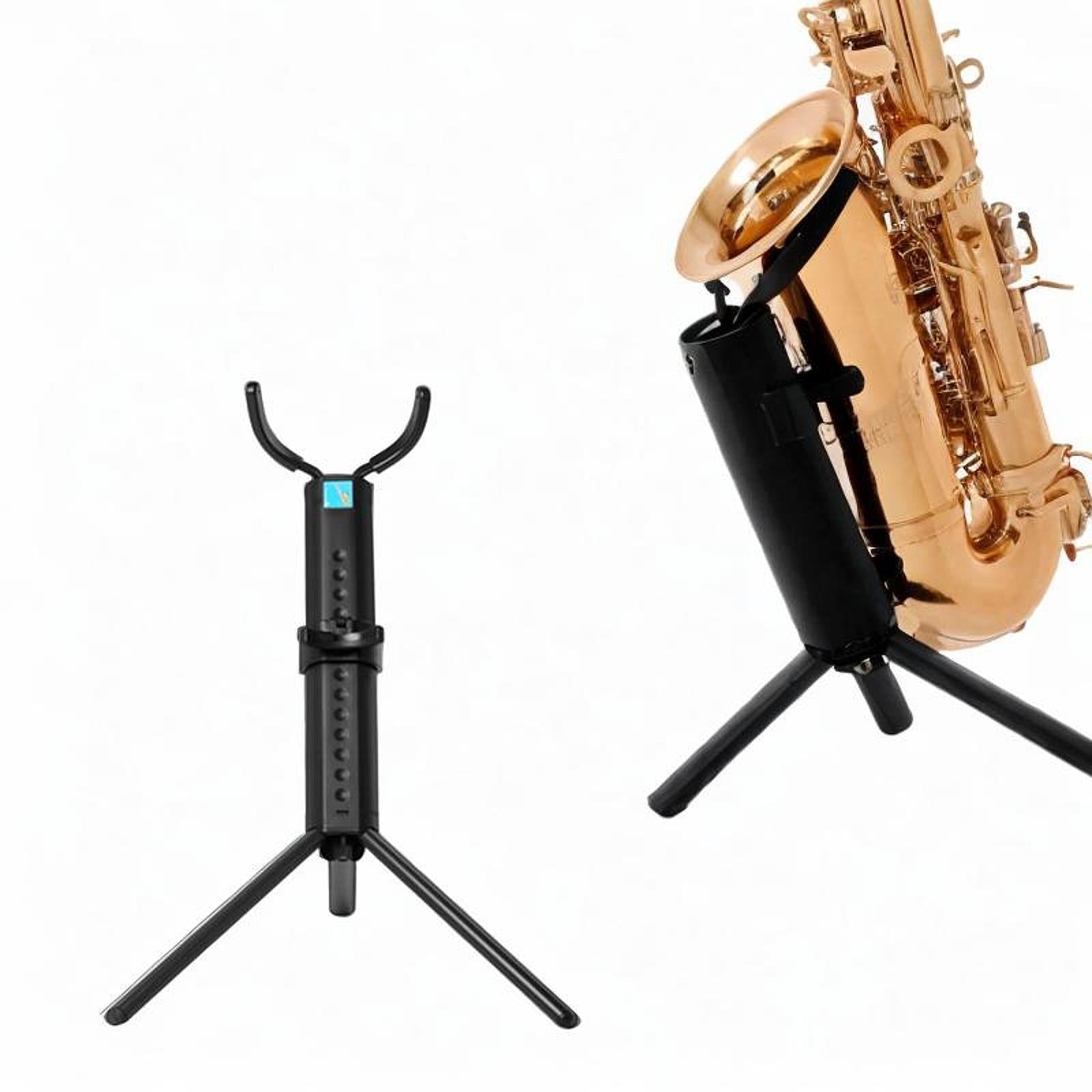Alto Tenor Sax Stand Triangle Base Professional Holder Rack Saxophone Holder for Tenor Saxophone