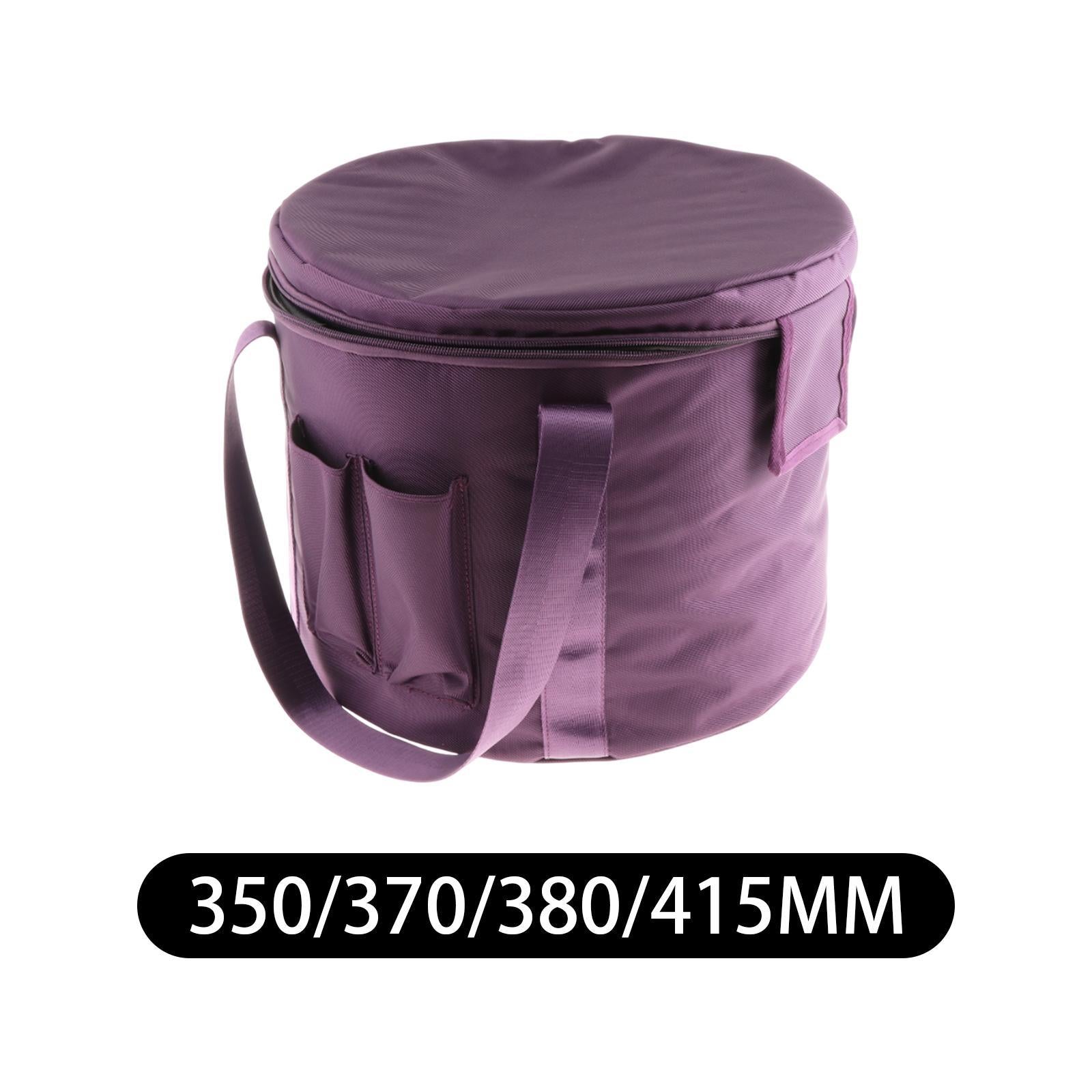 Crystal Singing Bowls Carry Case Travel Bag for Traveling Camping Meditation 11 inch