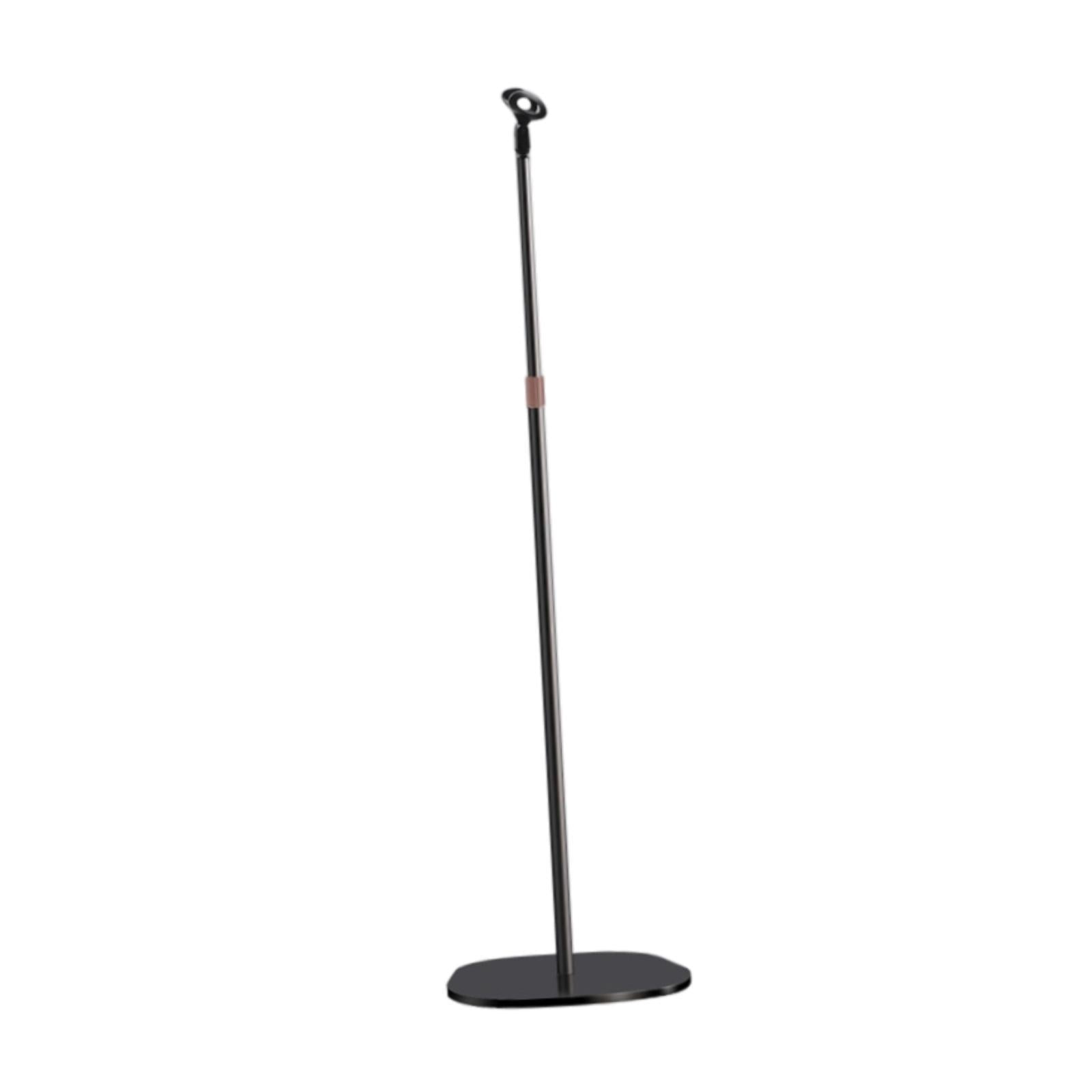 Mic Stand Stability Floor Standing Mic Holder for Wedding Podcasters Singing