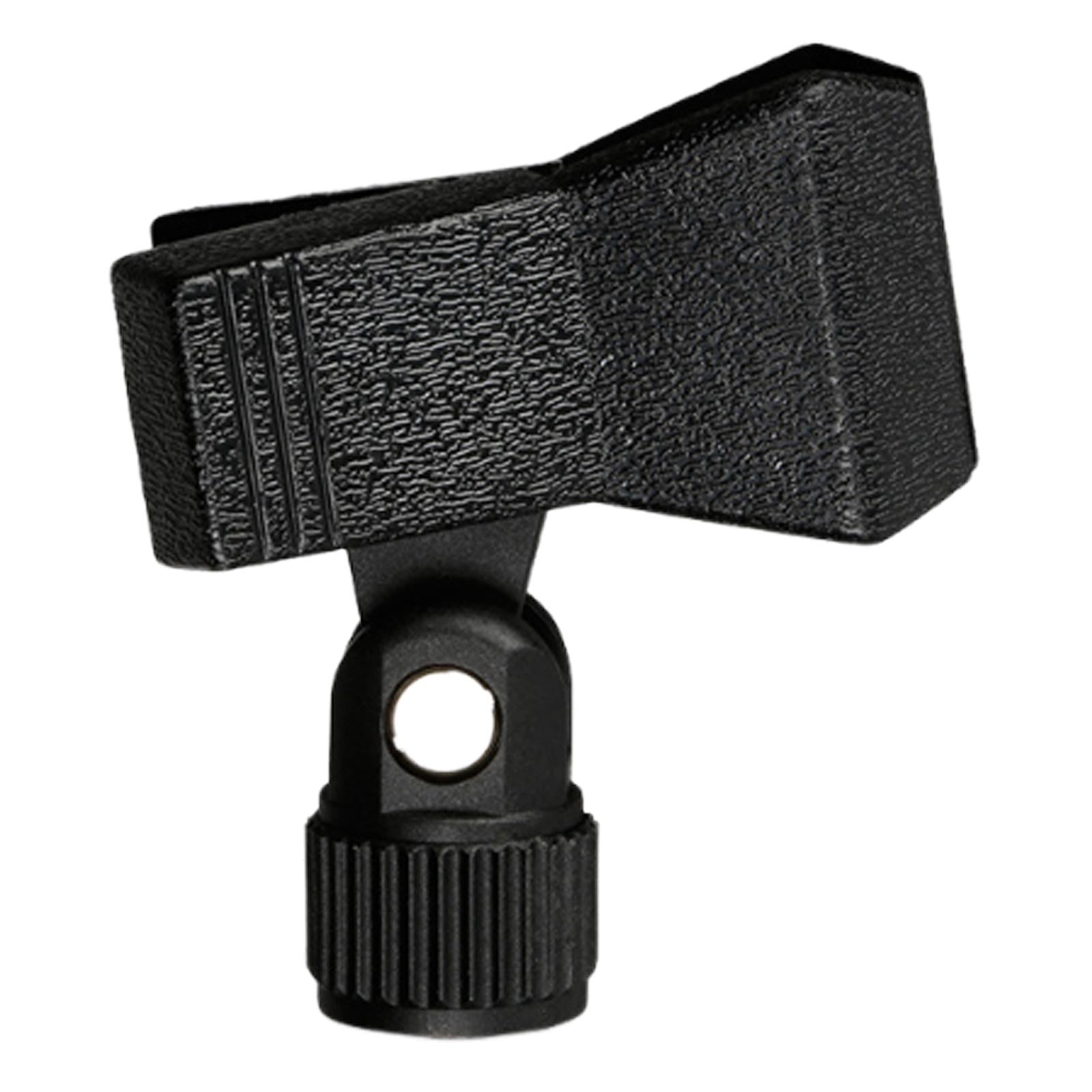 Microphone Clip Holder Lightweight Break Resistant Easy Install Sturdy Clamp