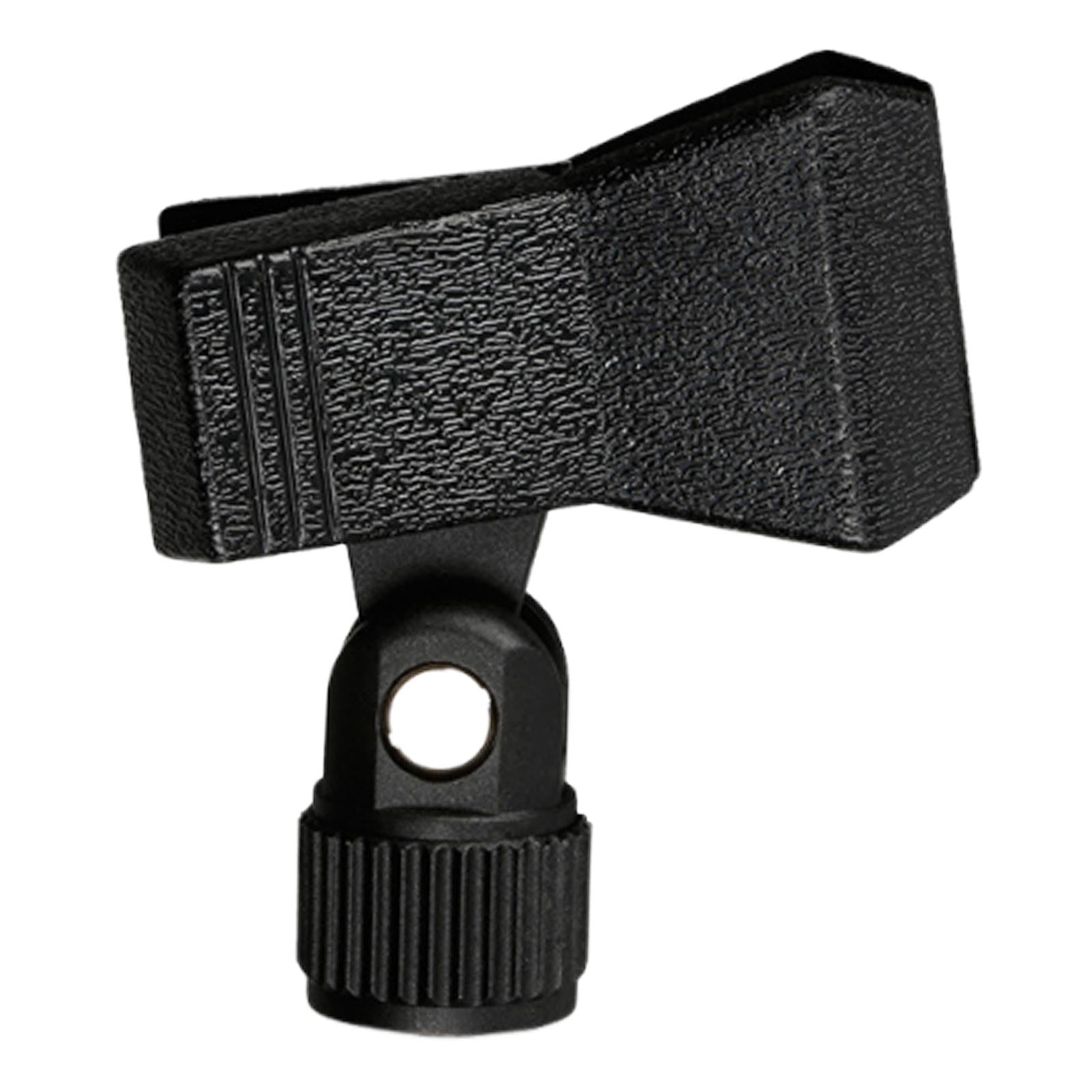 Microphone Clip Holder Lightweight Break Resistant Easy Install Sturdy Clamp