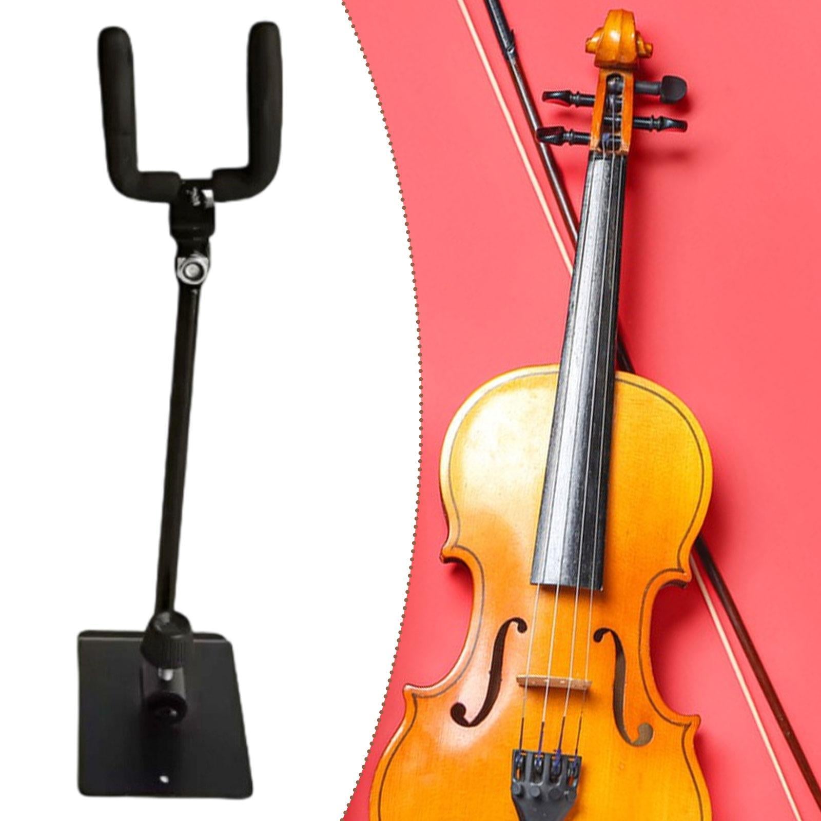Guitar Hanger Iron Instrument Positioning Holder for Bass Folk Guitars Banjo Trough Plate Hanger