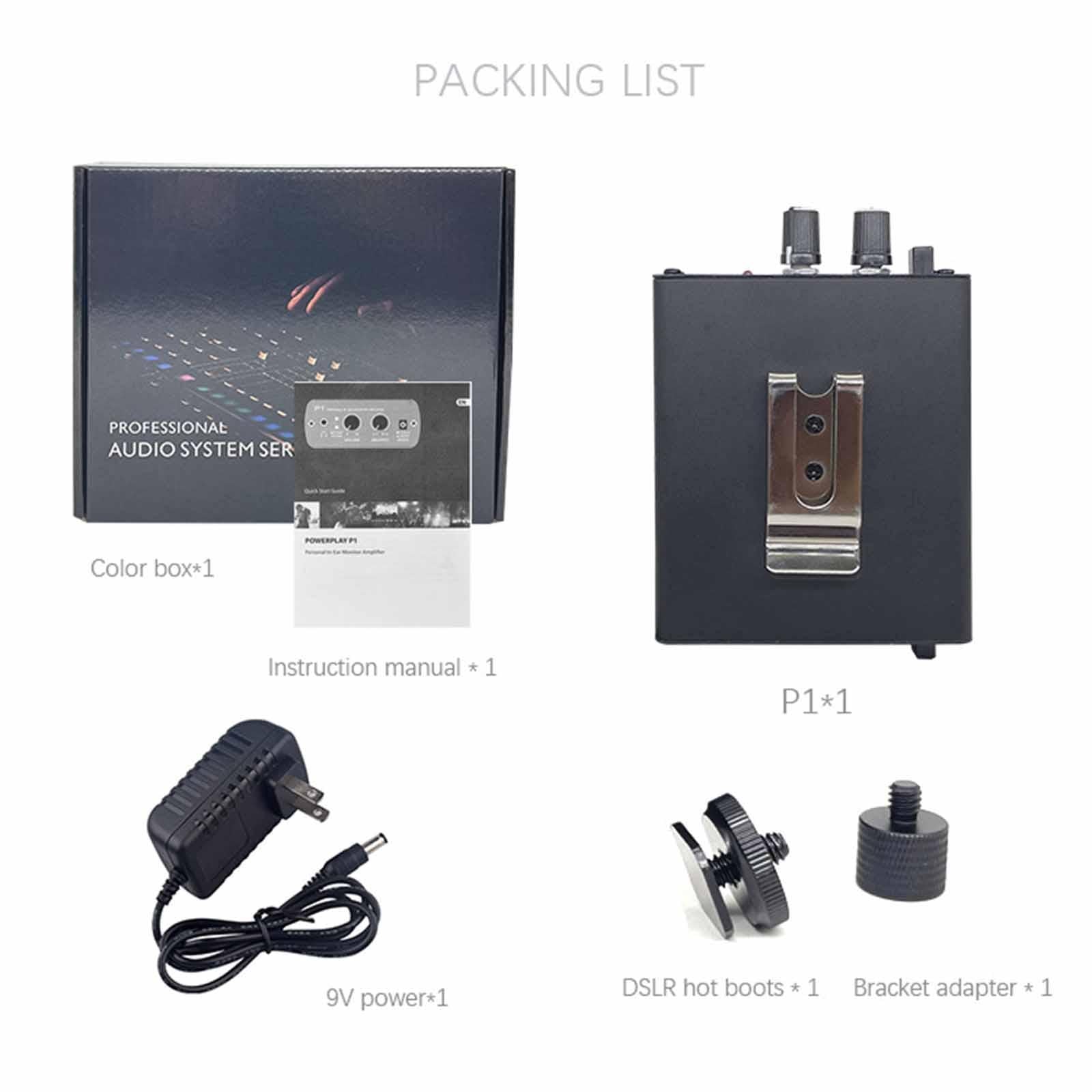 Headphone Amplifier Stereo Audio Amp for Live Performances Mixer