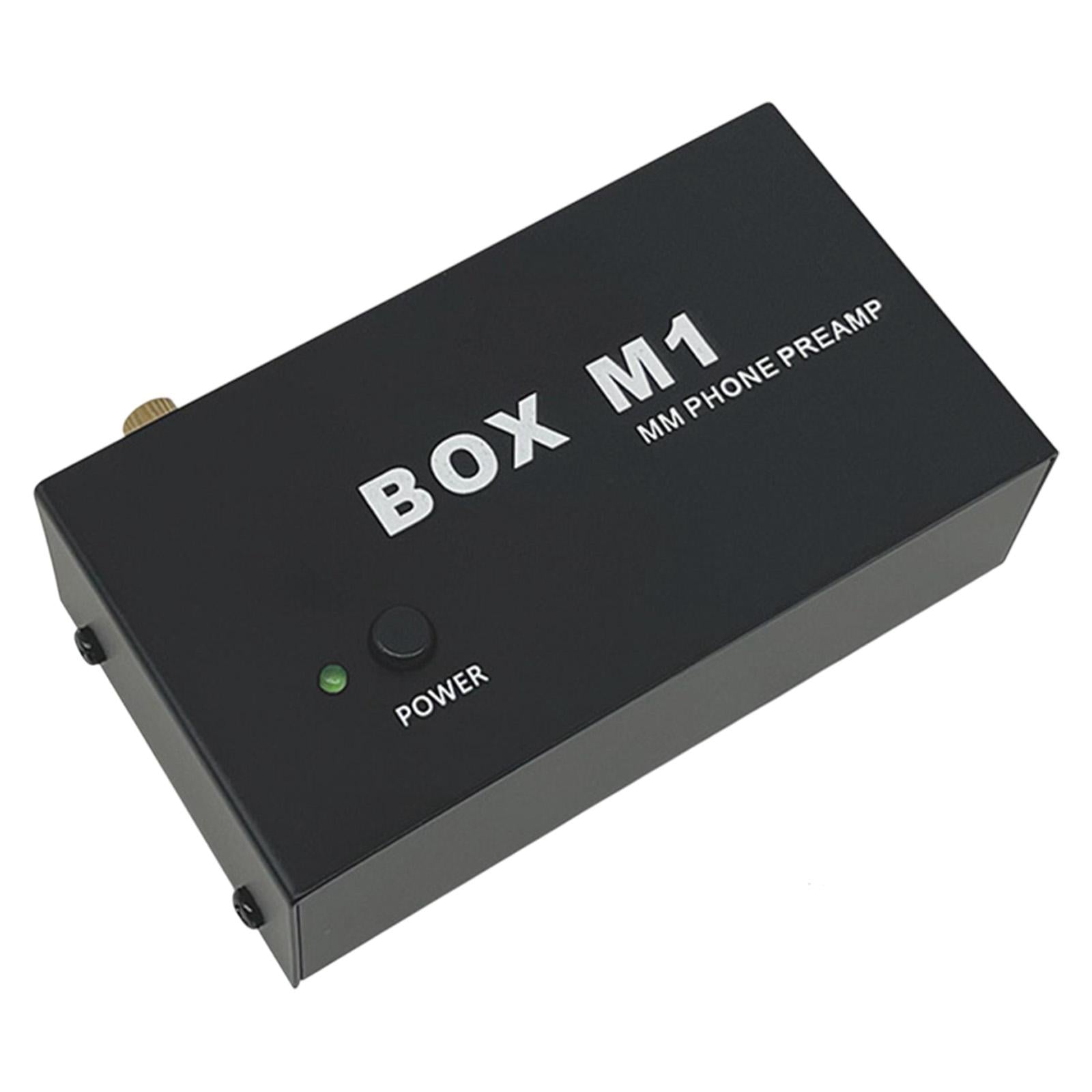 Box M1 Phono Preamplifier Portable Amplifier for Vinyl