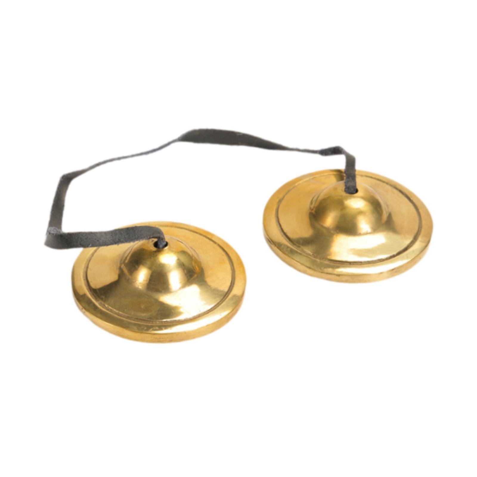 Tibetan Tingsha Cymbals 6.5cm Diameter Easy to Play Tibetan Meditation Bells D