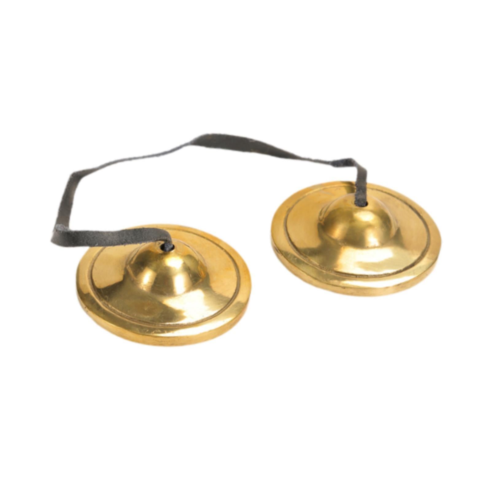 Tibetan Tingsha Cymbals 6.5cm Diameter Easy to Play Tibetan Meditation Bells D