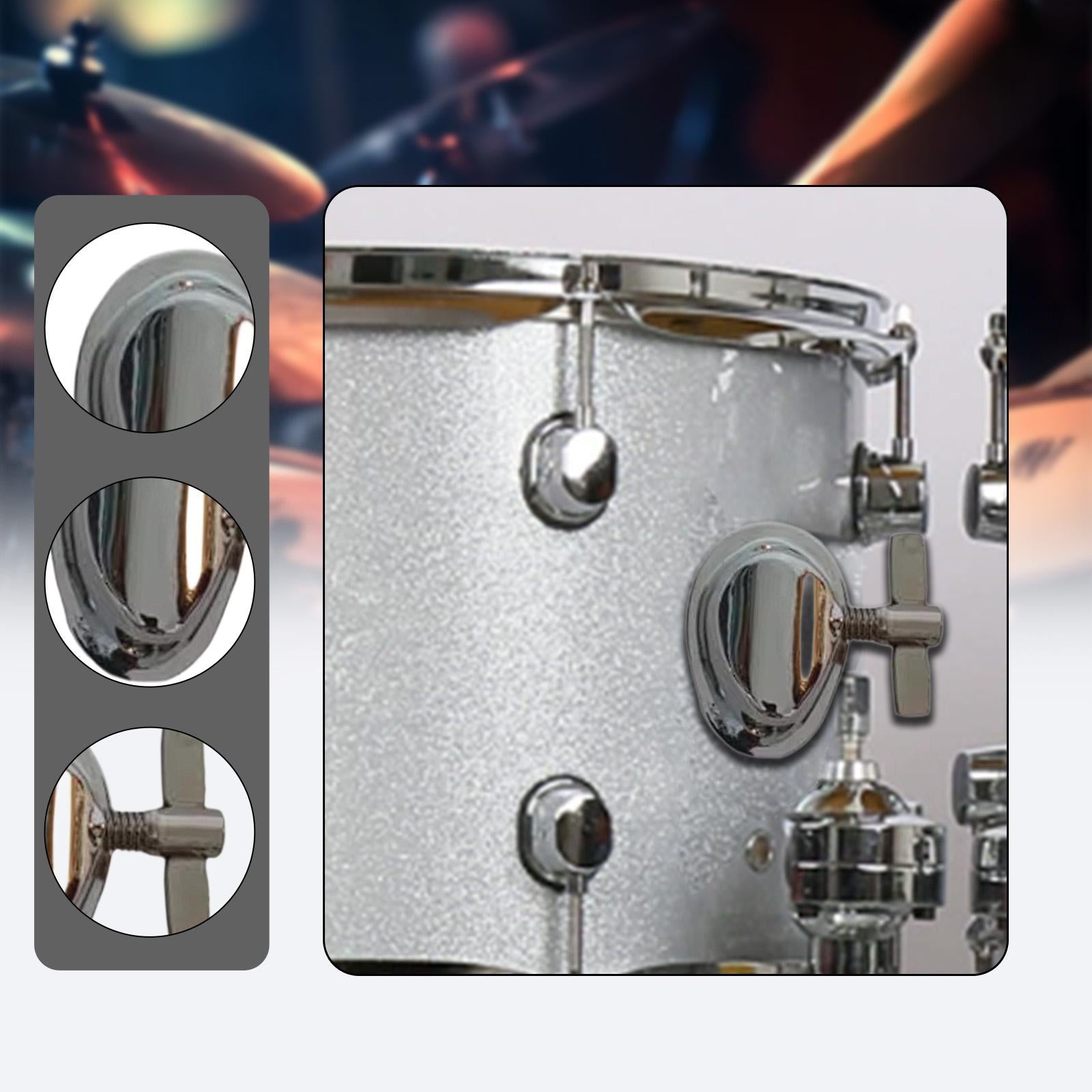Floor Tom Drum Leg Bracket Percussion Instrument Accessory Holder Base Plate Style B