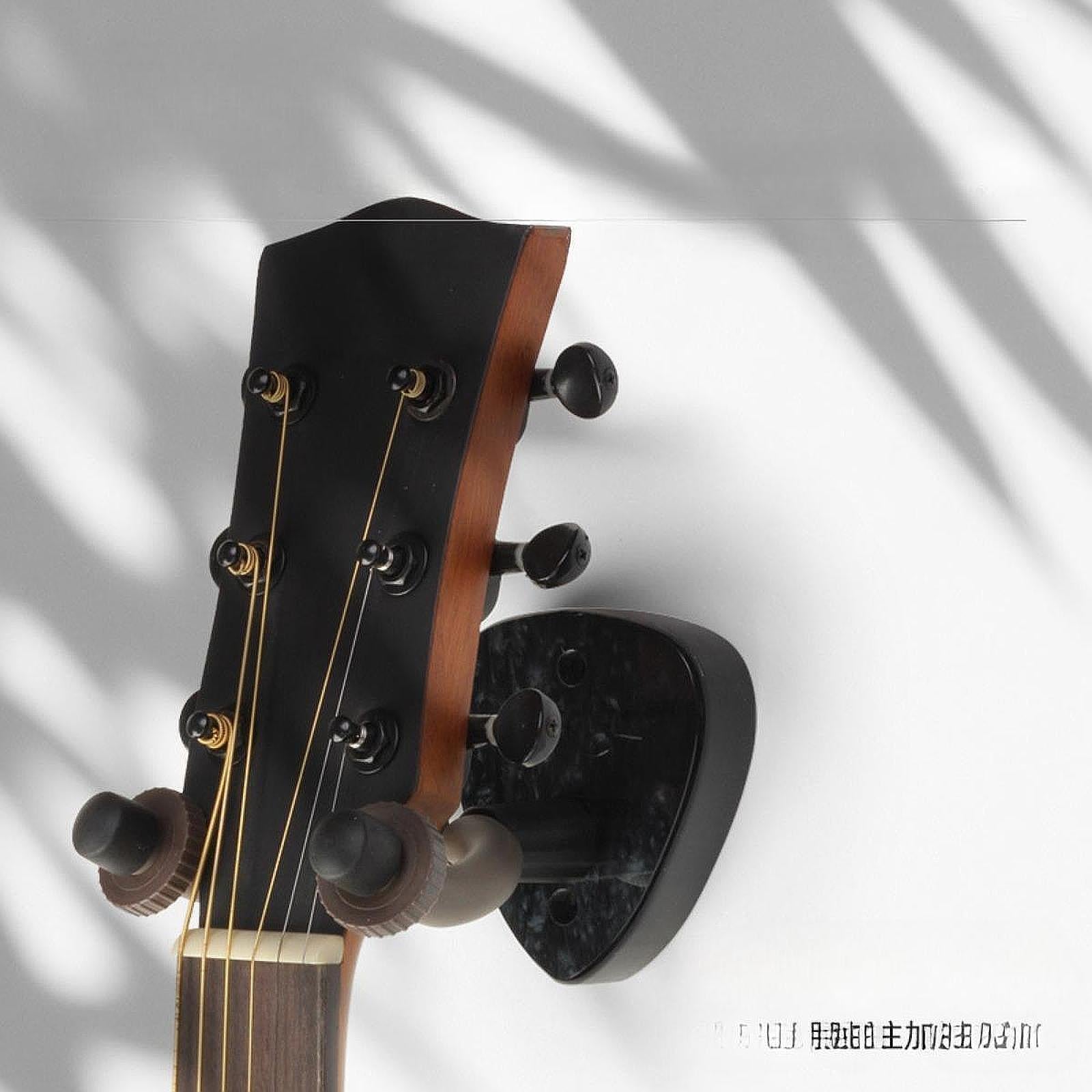 Guitar Wall Rack Wall Mount Holder for Violin Folk / Electricguitar Mandolin Black