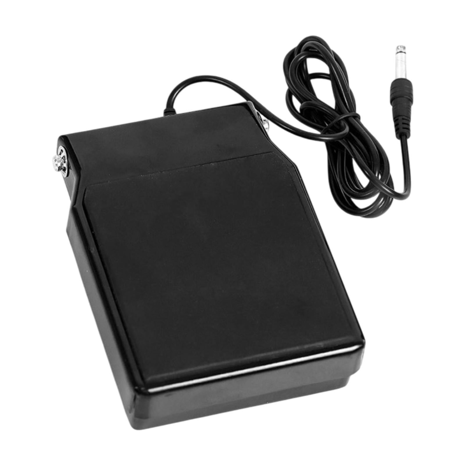 Generic Sustain Pedal 3.9x3inch Single Pedal for Electronic Keyboards Sturdy