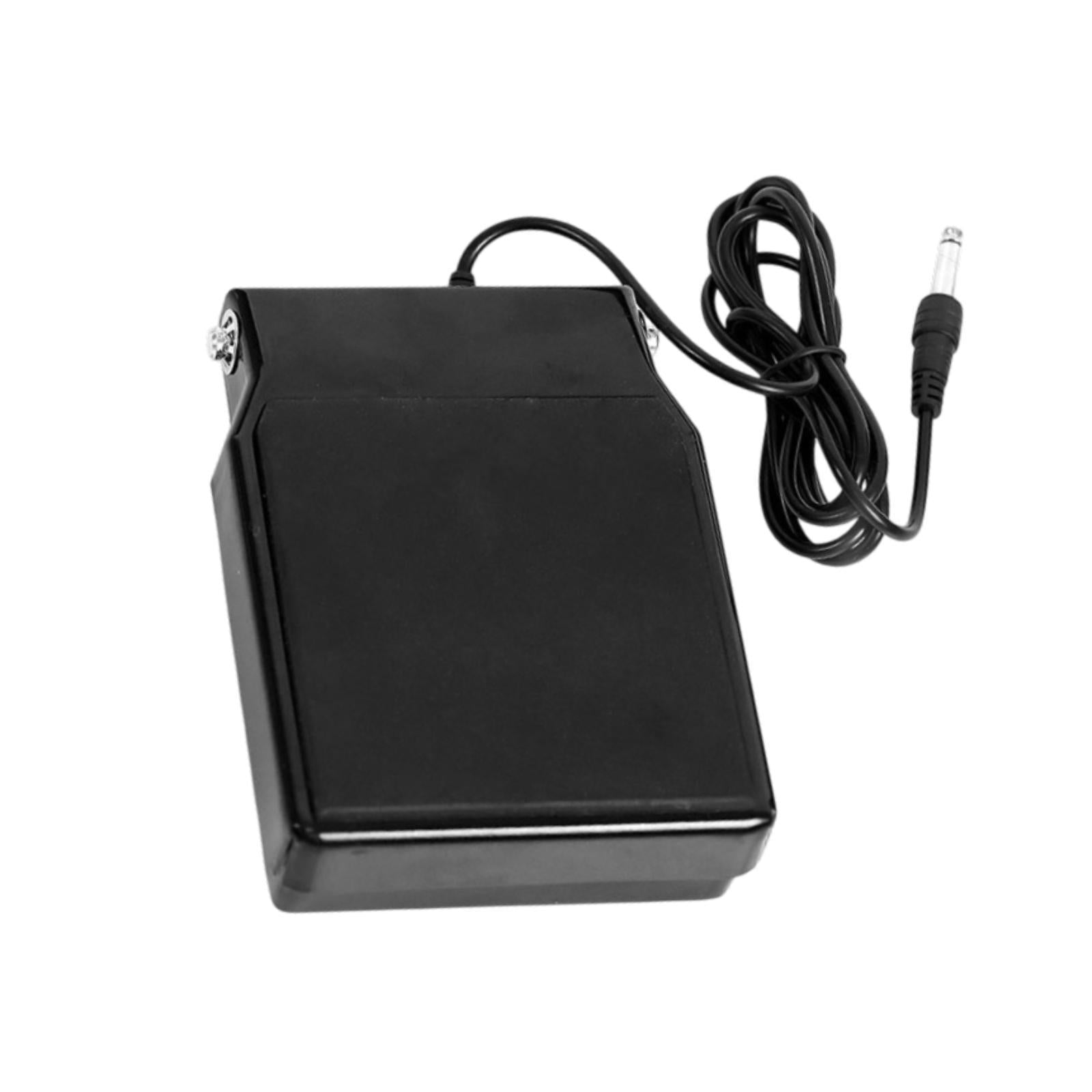Generic Sustain Pedal 3.9x3inch Single Pedal for Electronic Keyboards Sturdy
