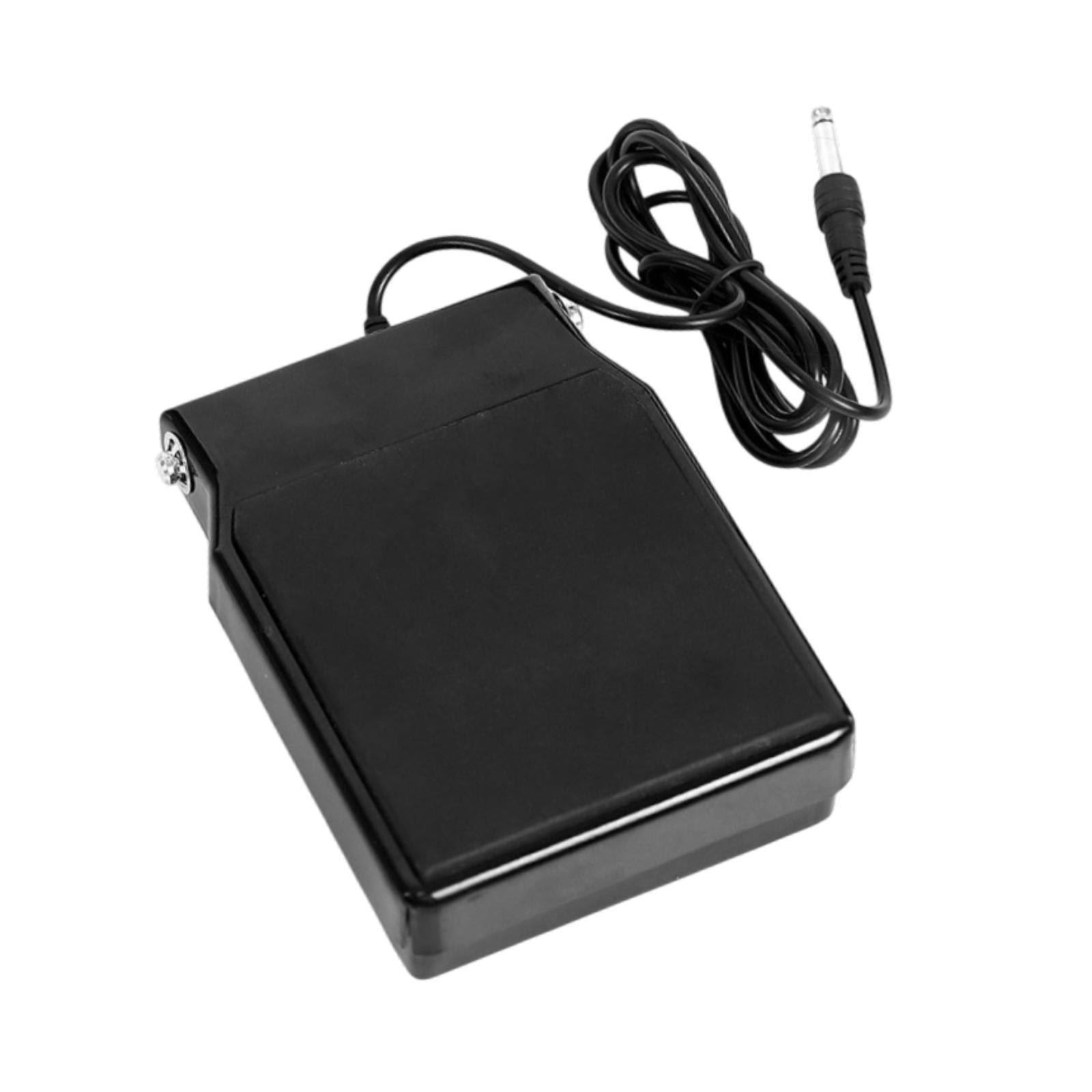 Generic Sustain Pedal 3.9x3inch Single Pedal for Electronic Keyboards Sturdy