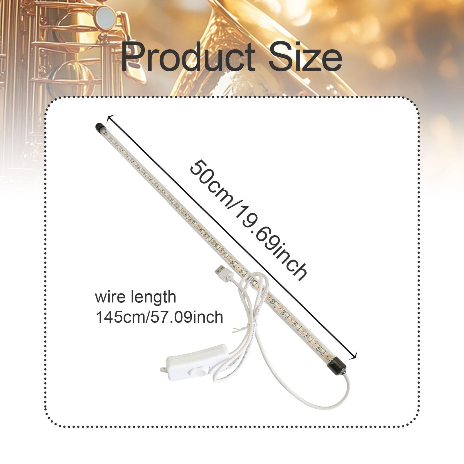 Sax Test LED Strip Clarinets Tester Easy Installation Leak Light Repair Tool
