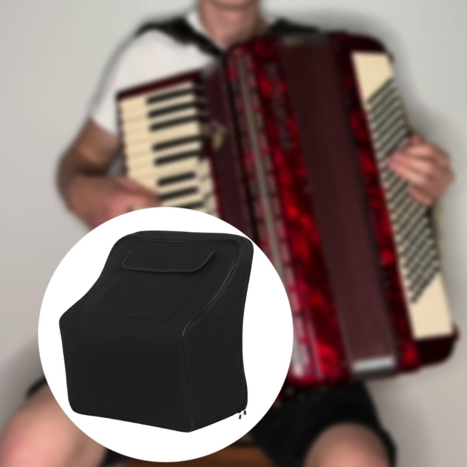 Accordion Bag Thick Sponge Padding Backpack for 40-120 Bass Piano Accordions