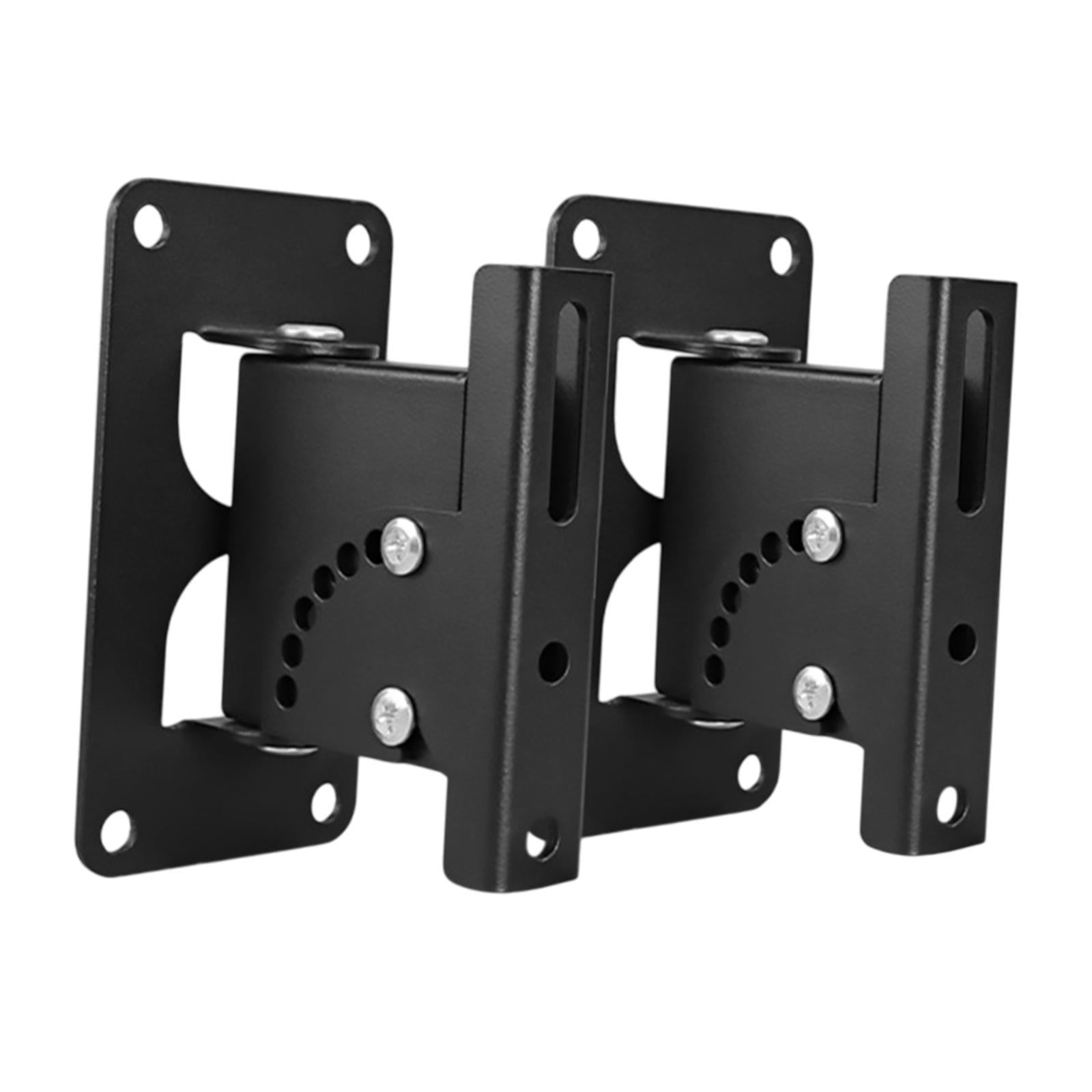 2x Speaker Wall Mount Audio Shelf Speaker Wall Support for KTV Concert Stage