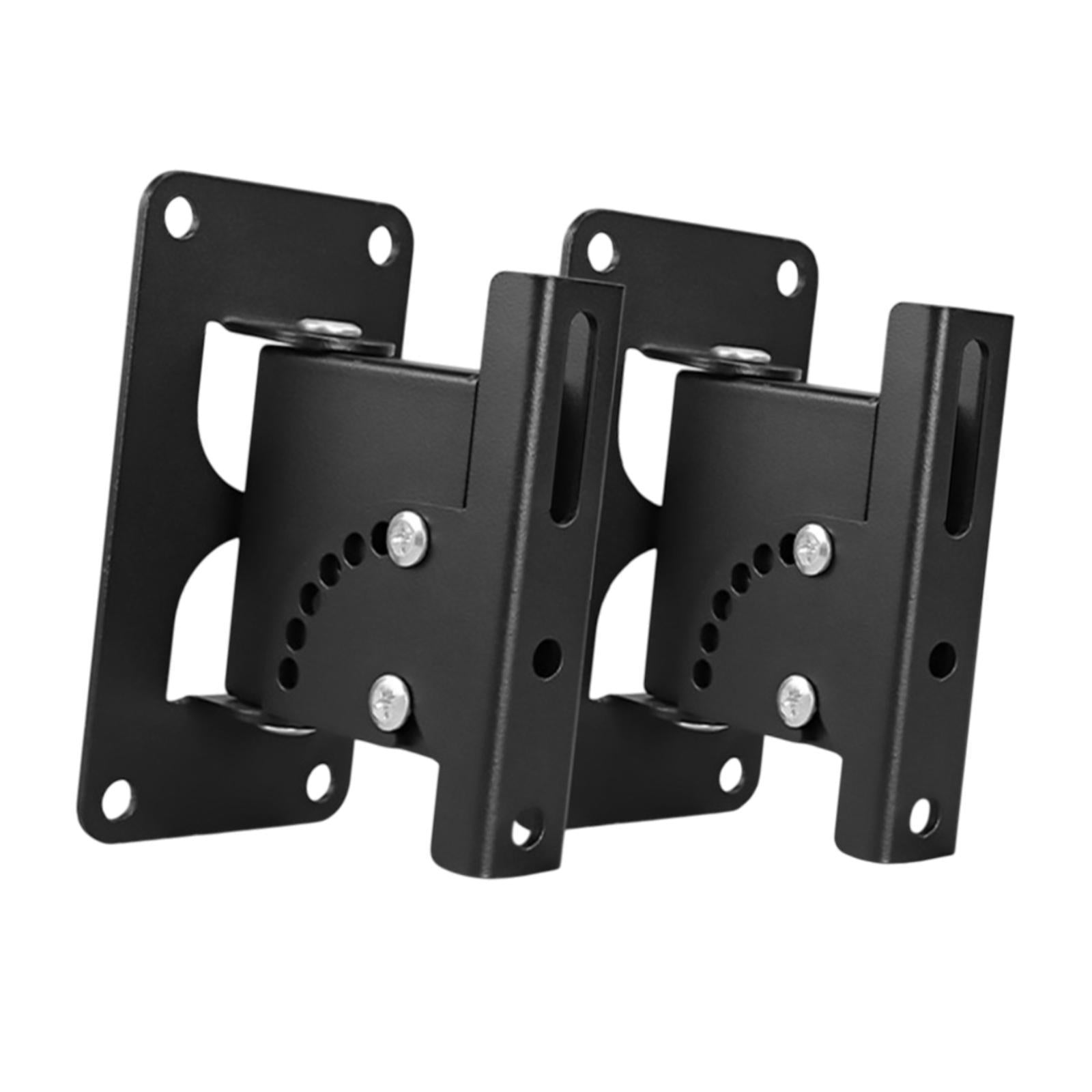 2x Speaker Wall Mount Audio Shelf Speaker Wall Support for KTV Concert Stage