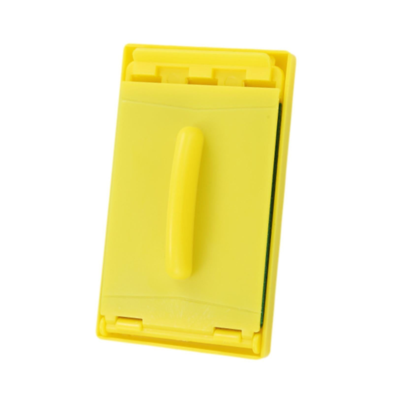 Guitar String Cleaner Tool Utility Fretboard Cleaner for Bass Violin Ukulele Yellow