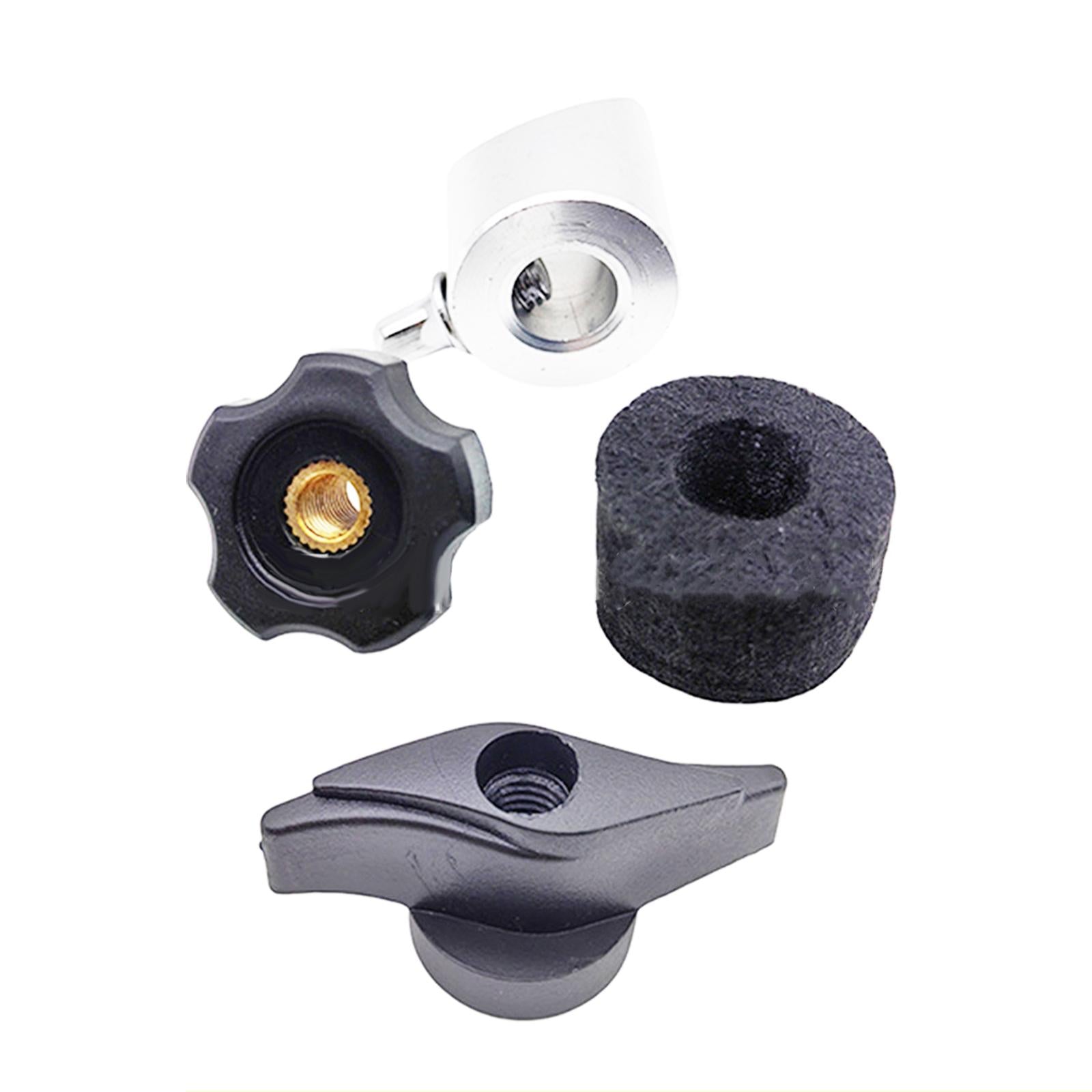 4x Drum and Cymbal Stand Fixing Set Hardware Cymbals Mount Kit for CY Series