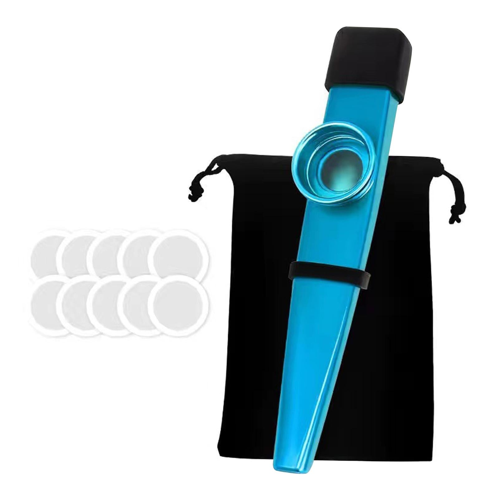 Kazoo Good Companion Party Favors Mouth Flute for Kids Music Lovers Beginner Blue