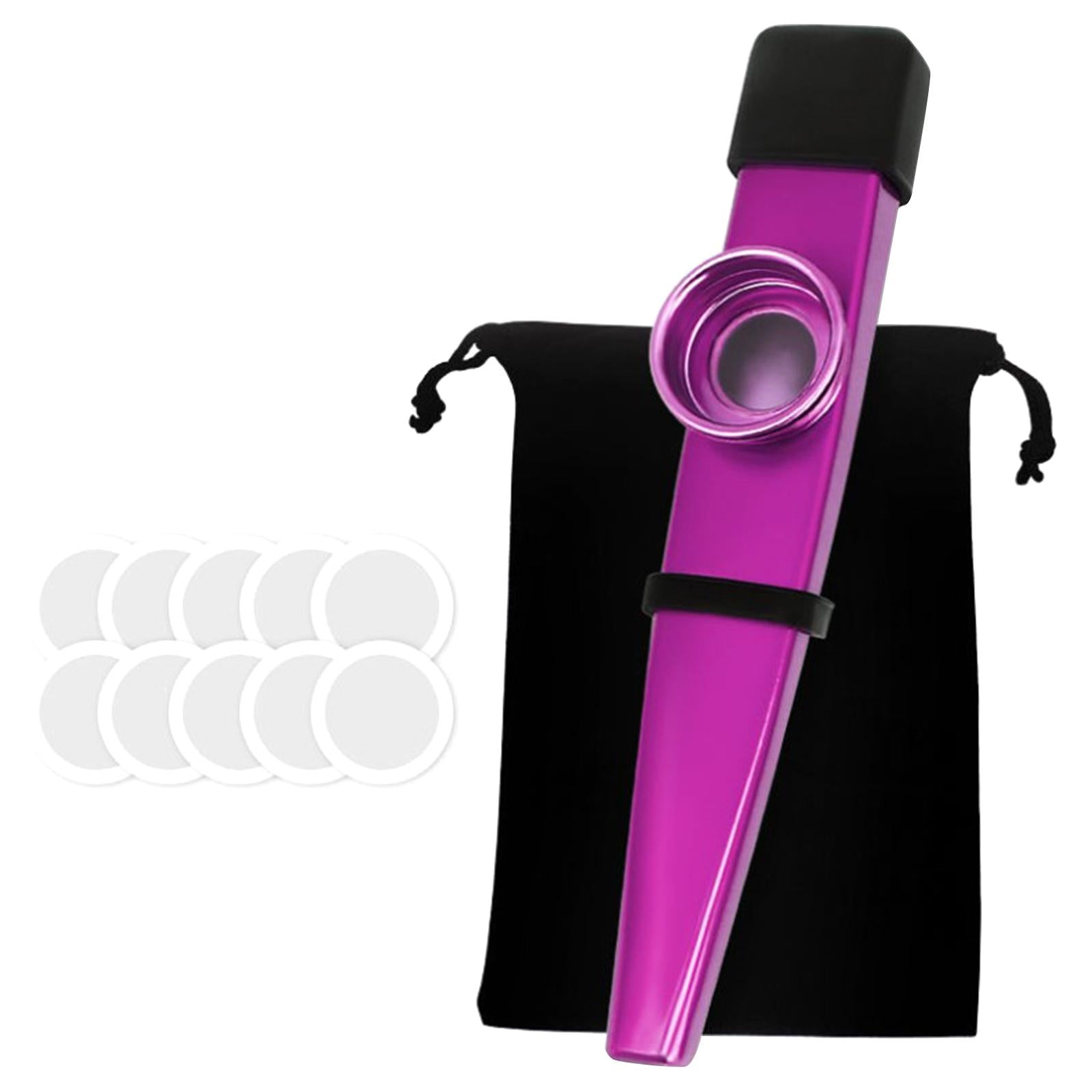 Kazoo Good Companion Party Favors Mouth Flute for Kids Music Lovers Beginner Purple