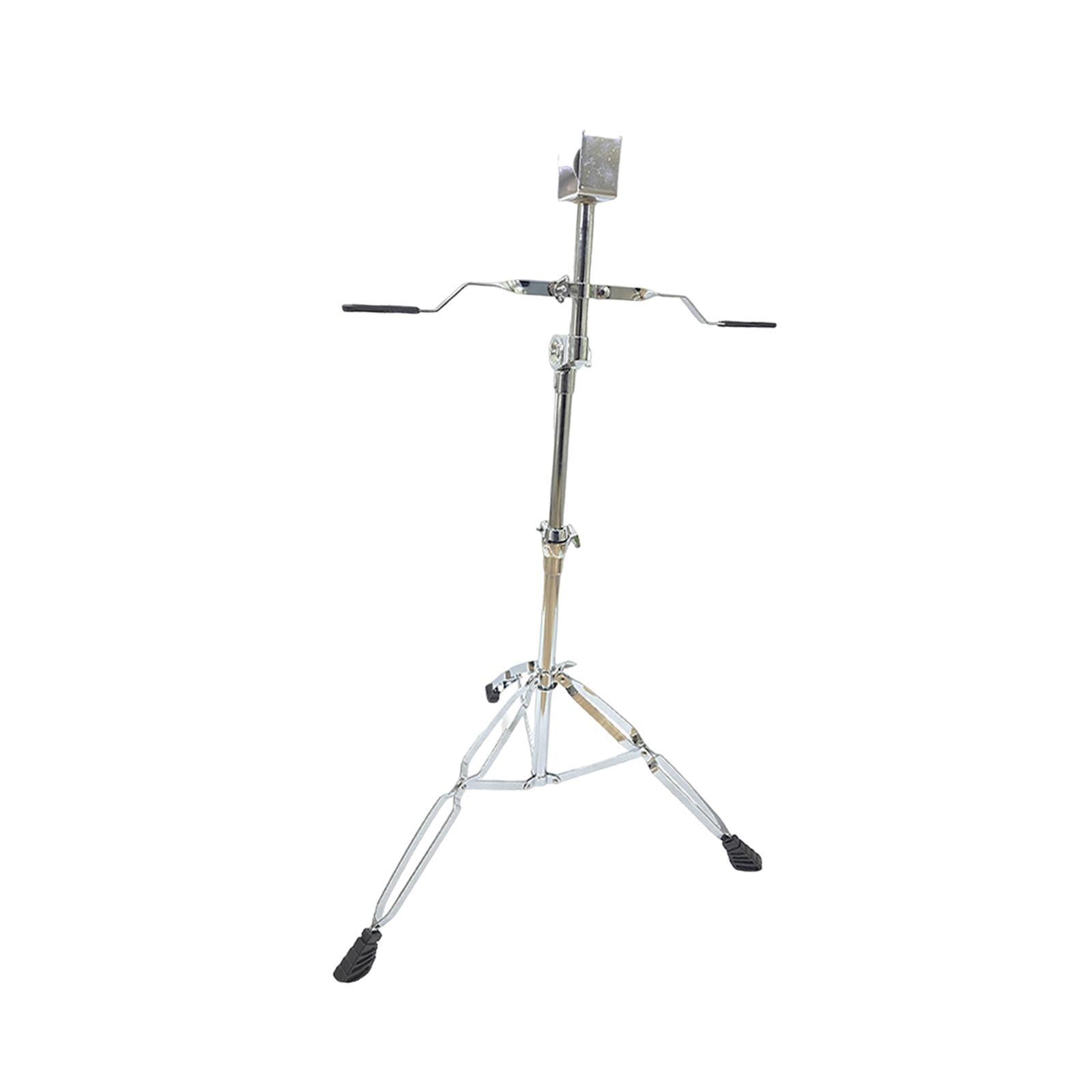 Bongo Drum Stand Nonslip Drum Base Adjustable Height for Musical Performance