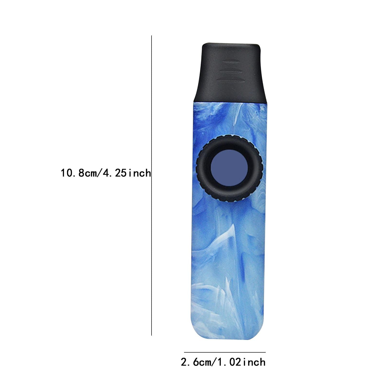 Kazoo Flute Portable Musical Accompaniment for Lovers All Ages Birthday Gift light blue
