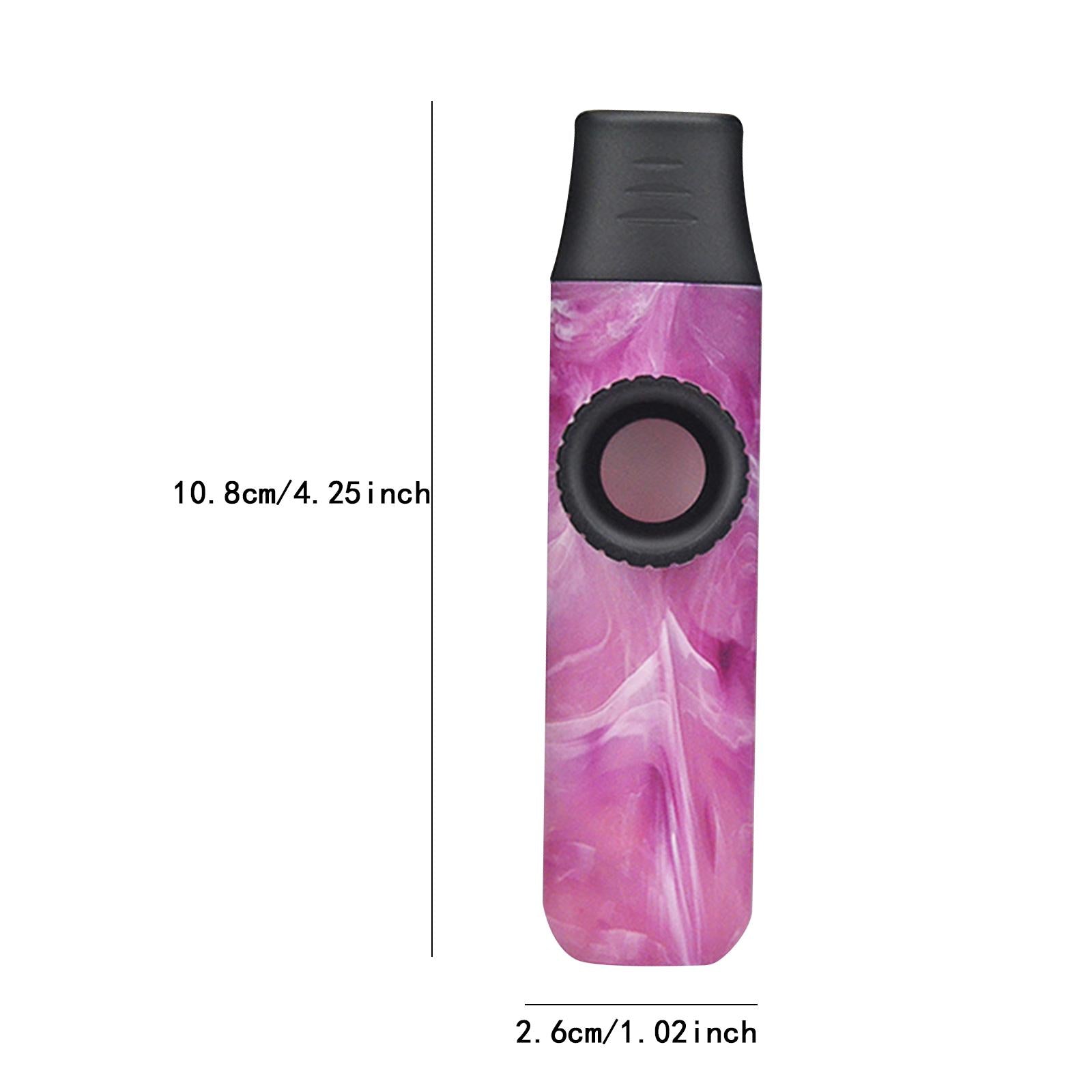 Kazoo Flute Portable Musical Accompaniment for Lovers All Ages Birthday Gift pink
