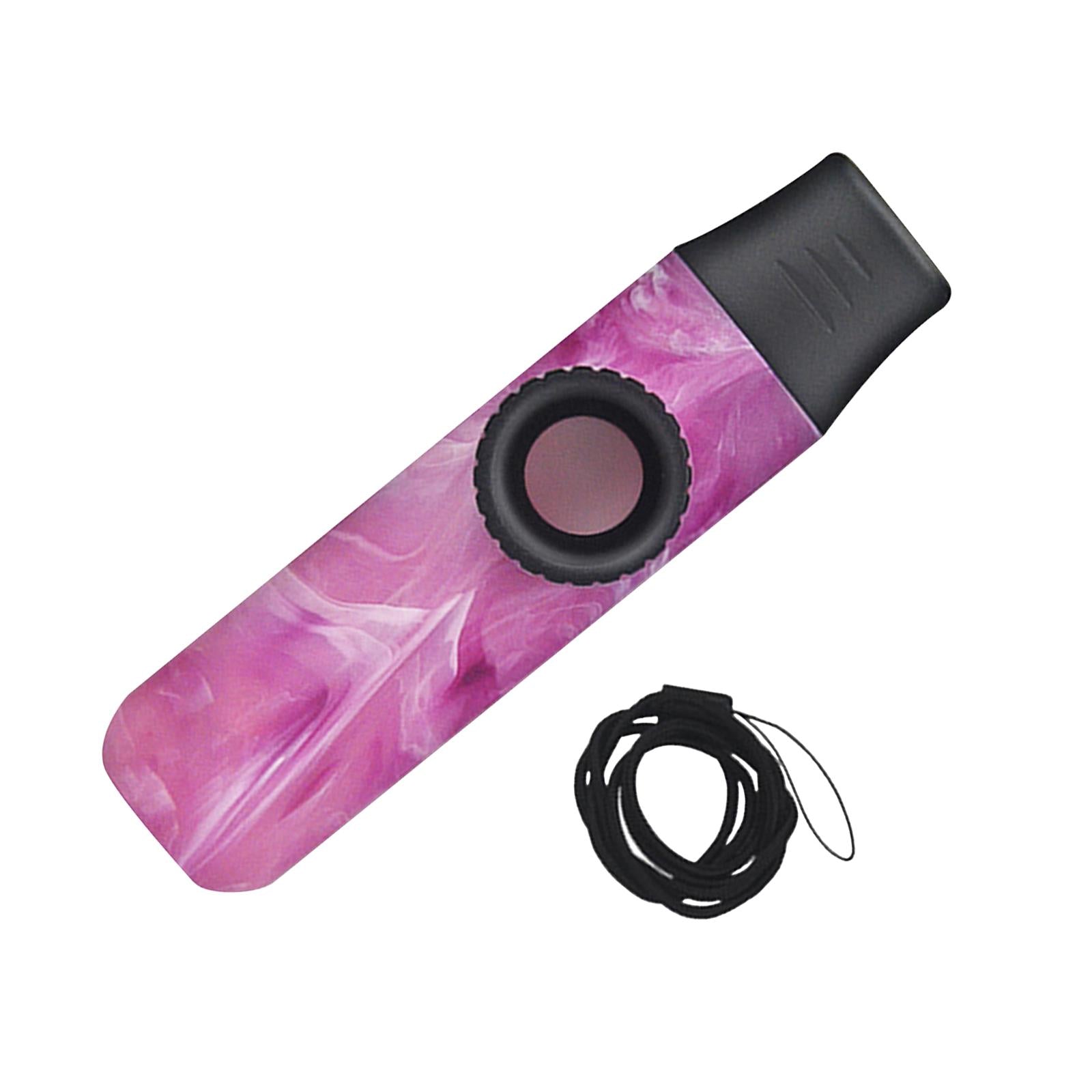Kazoo Flute Portable Musical Accompaniment for Lovers All Ages Birthday Gift pink